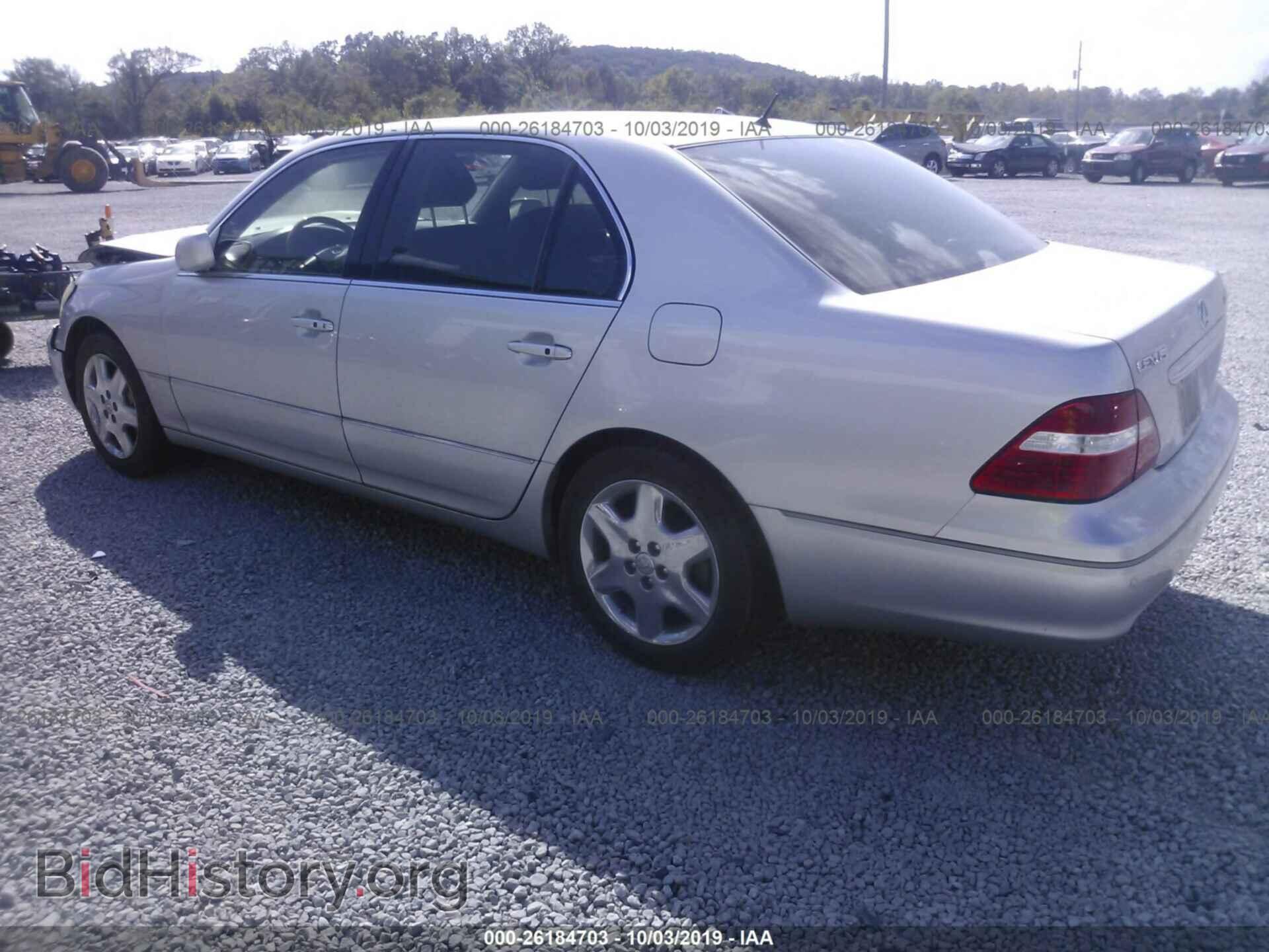 2004 LEXUS LS - VIN: JTHBN36F940154301 - Photo 3