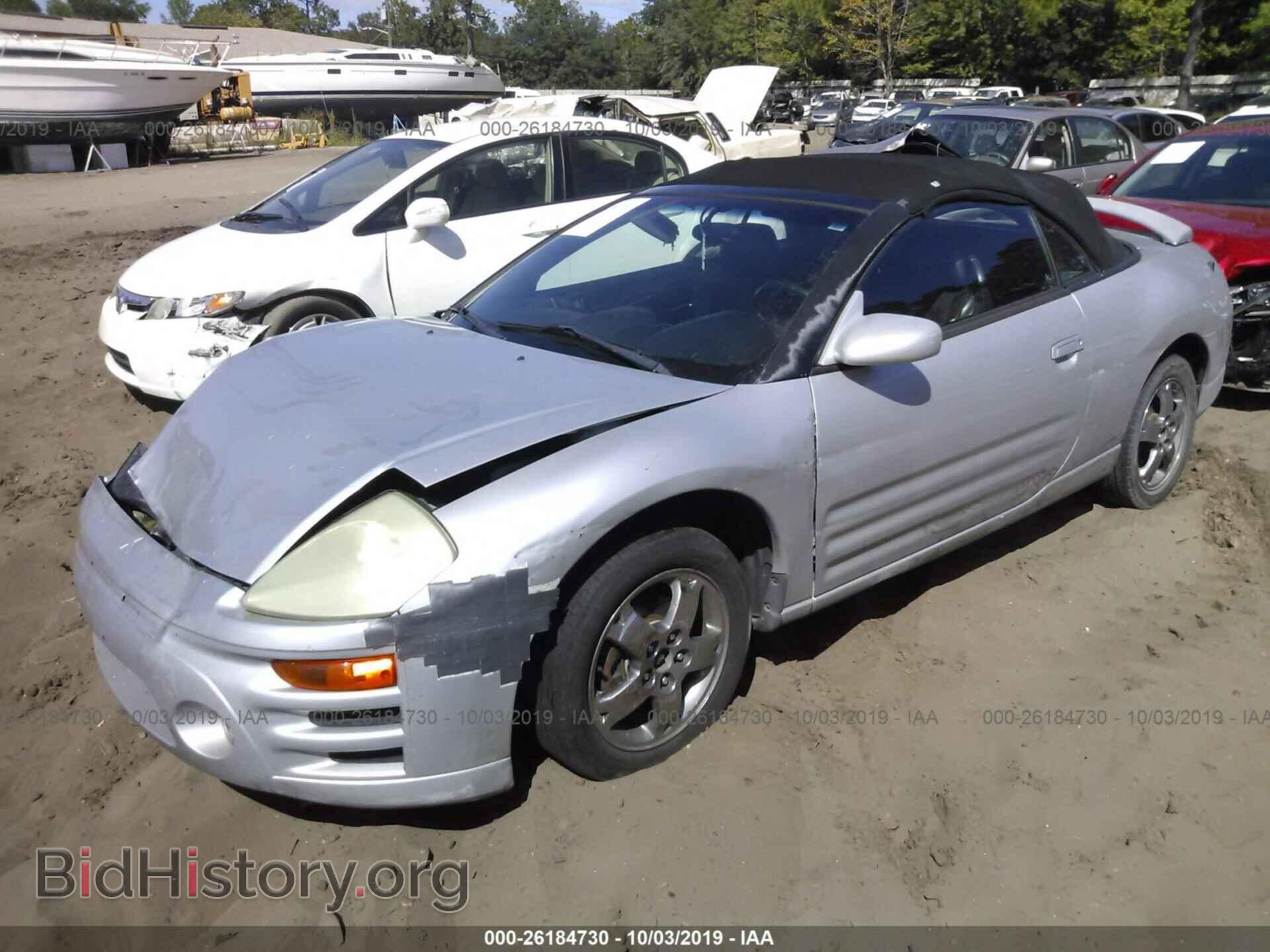 2005 MITSUBISHI ECLIPSE - VIN: 4A3AE45G75E037895 - Фото 2