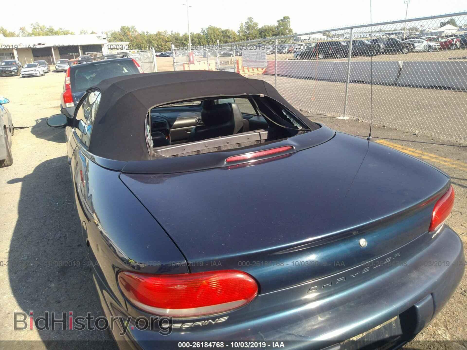 2000 CHRYSLER SEBRING - VIN: 3C3EL55H9YT271070 - Photo 6