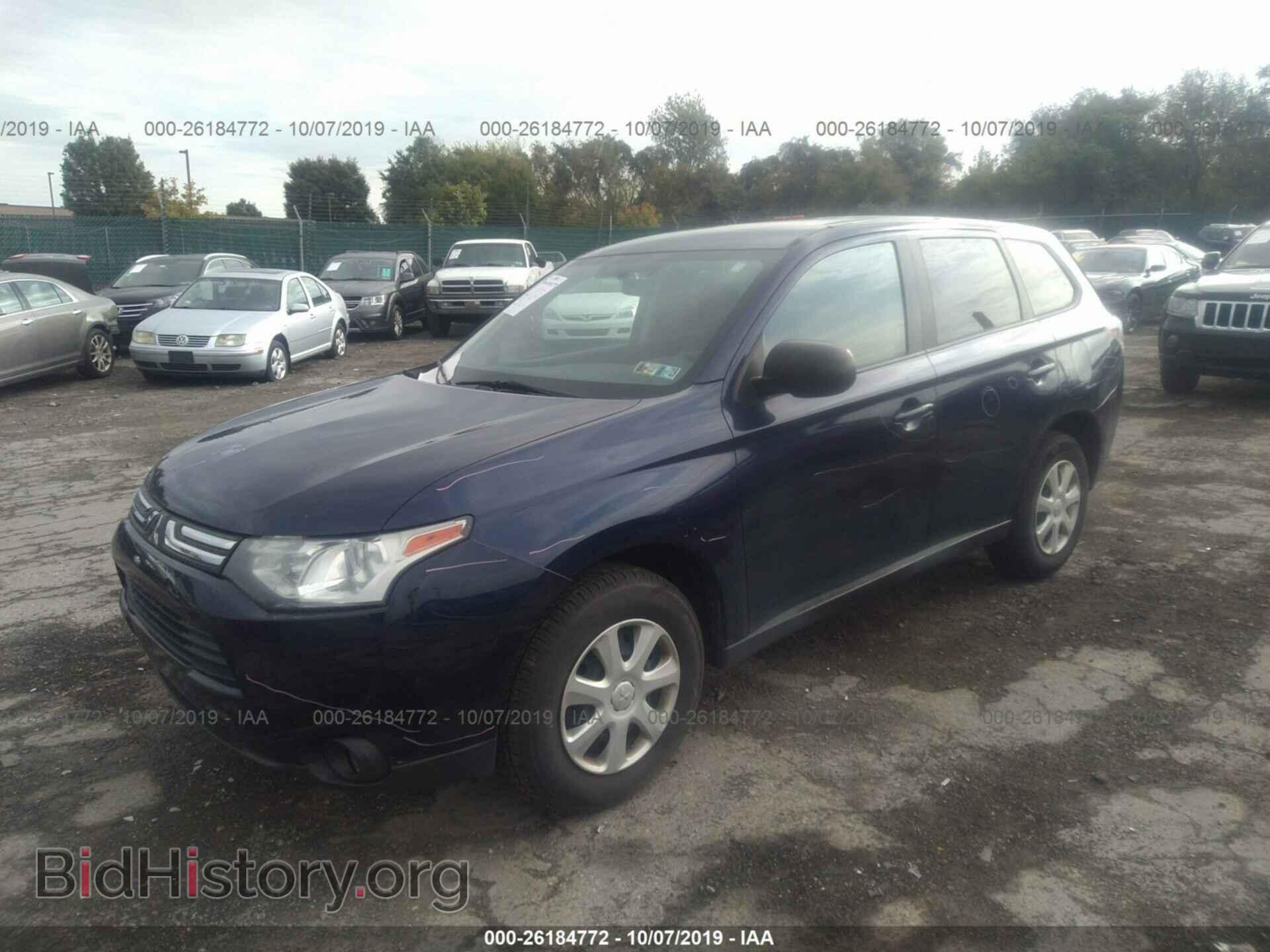 2014 MITSUBISHI OUTLANDER - VIN: JA4AD2A39EZ006356 - Фото 2