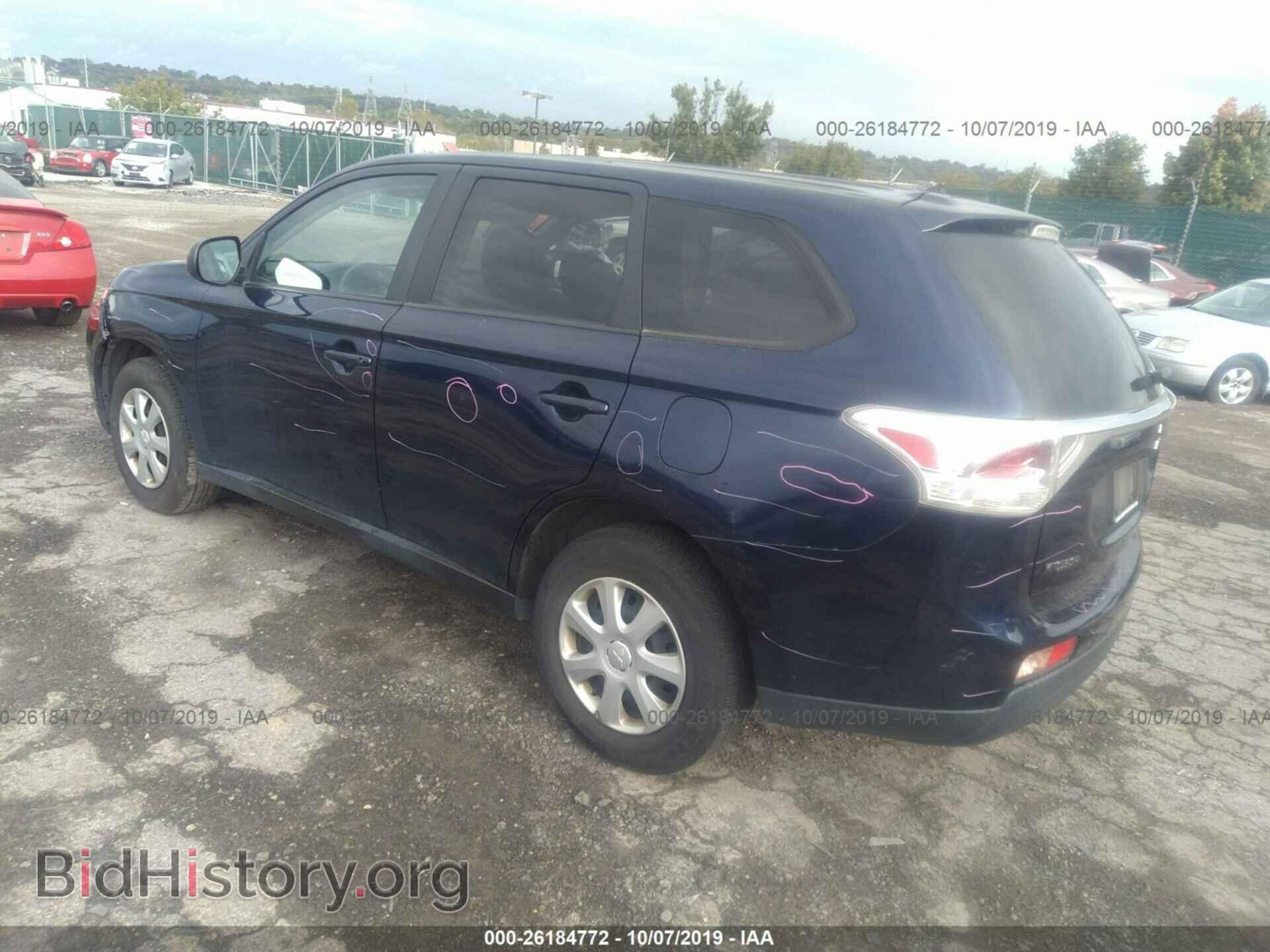 2014 MITSUBISHI OUTLANDER - VIN: JA4AD2A39EZ006356 - Фото 3