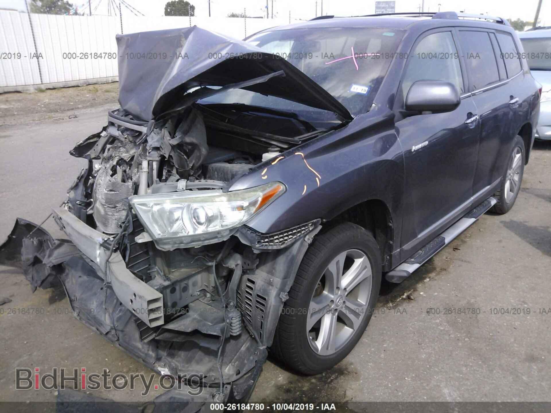 2012 TOYOTA HIGHLANDER - VIN: 5TDYK3EH4CS061981 - Фото 2