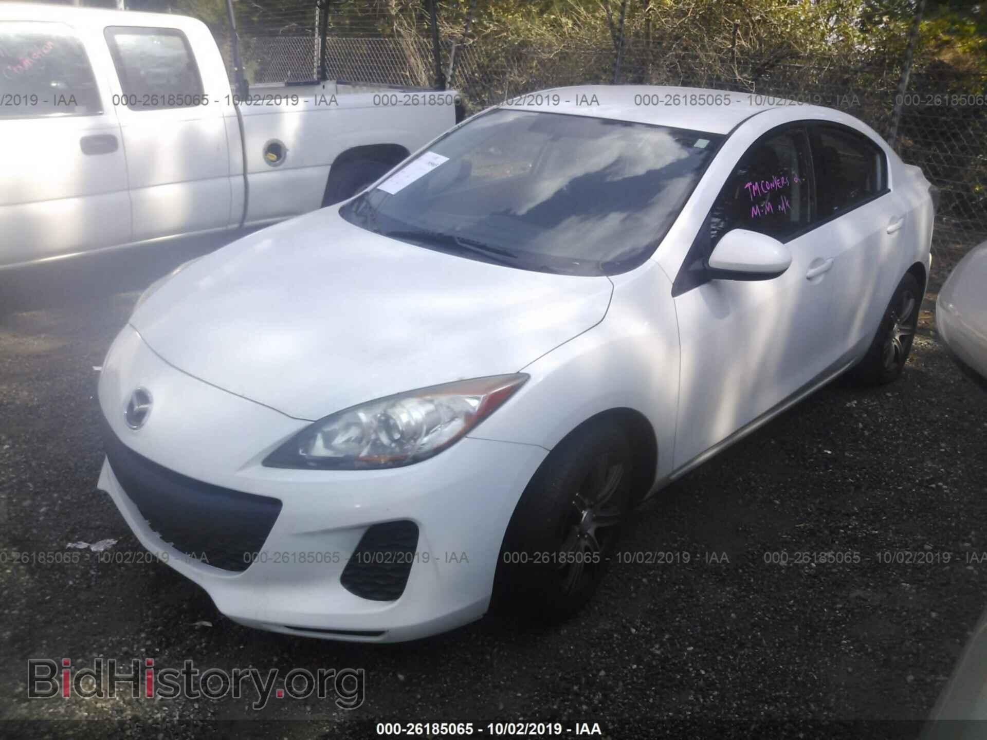 2012 MAZDA 3 - VIN: JM1BL1UFXC1610703 - Фото 2