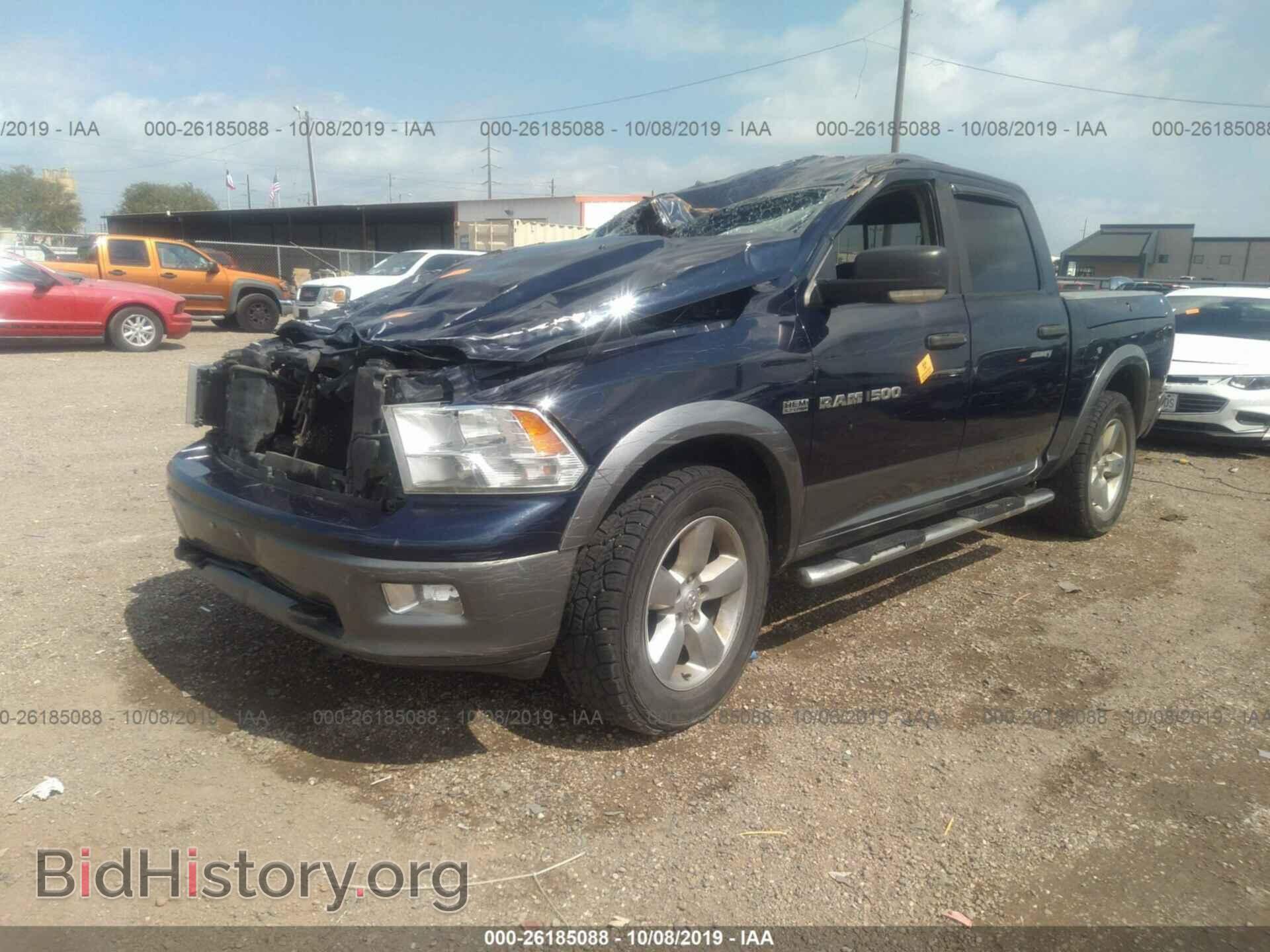 2012 DODGE RAM 1500 - VIN: 1C6RD7LT9CS346820 - Фото 2