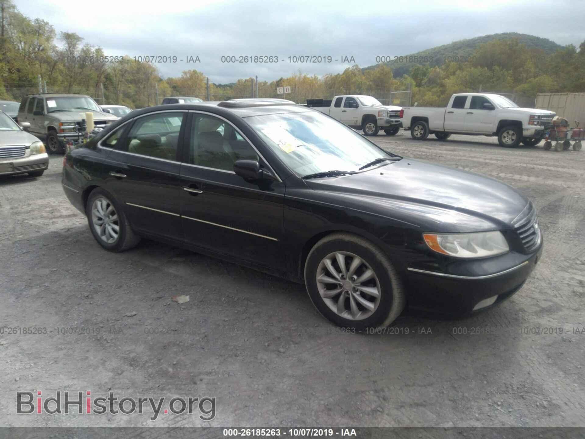 Photo KMHFC46F16A098457 - HYUNDAI AZERA 2006