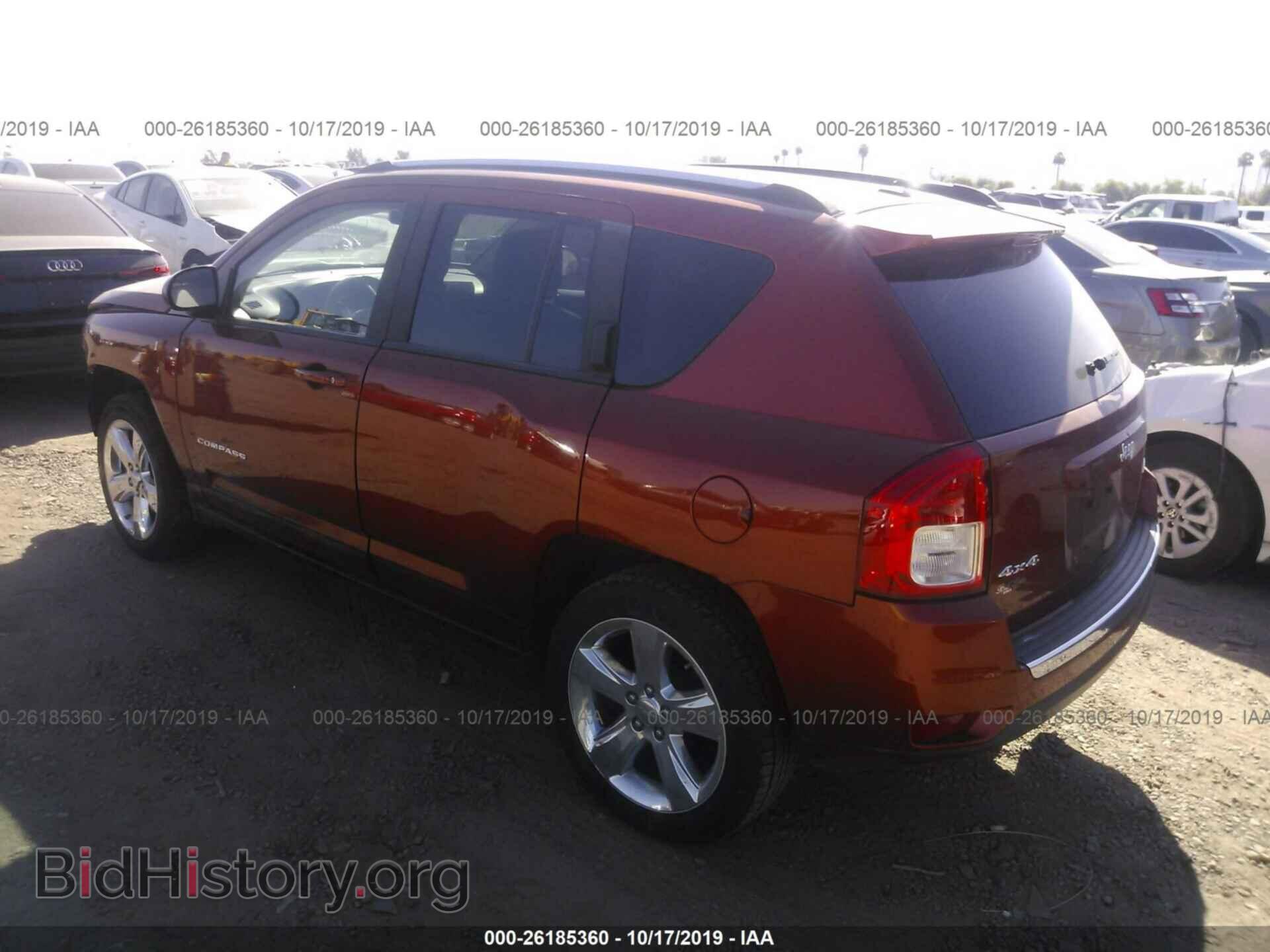 2012 JEEP COMPASS - VIN: 1C4NJDCB0CD599633 - Фото 3