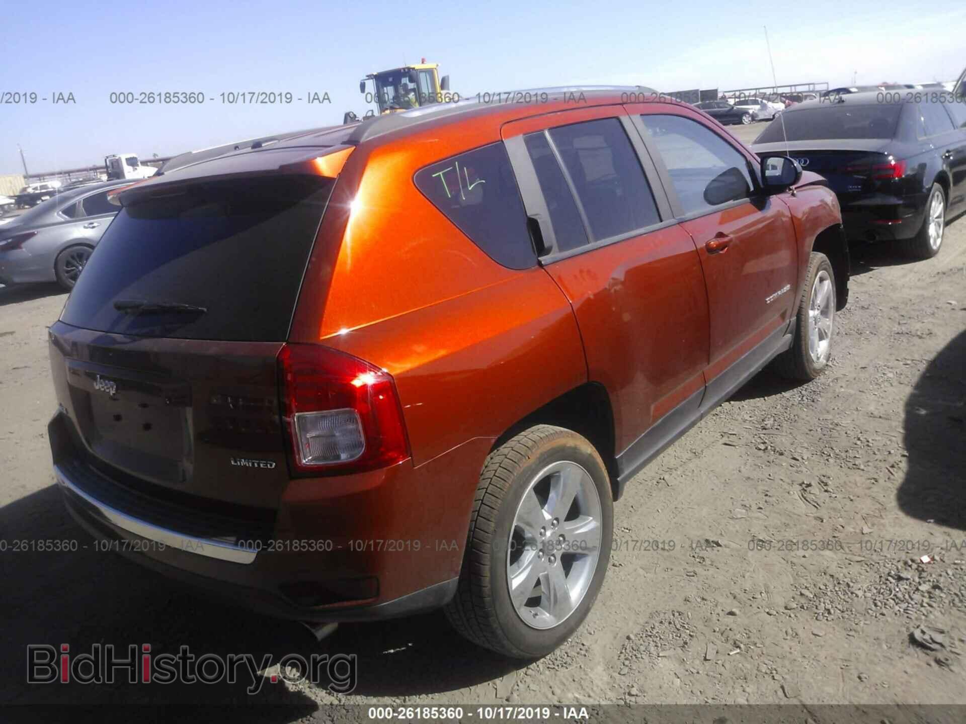 2012 JEEP COMPASS - VIN: 1C4NJDCB0CD599633 - Фото 4