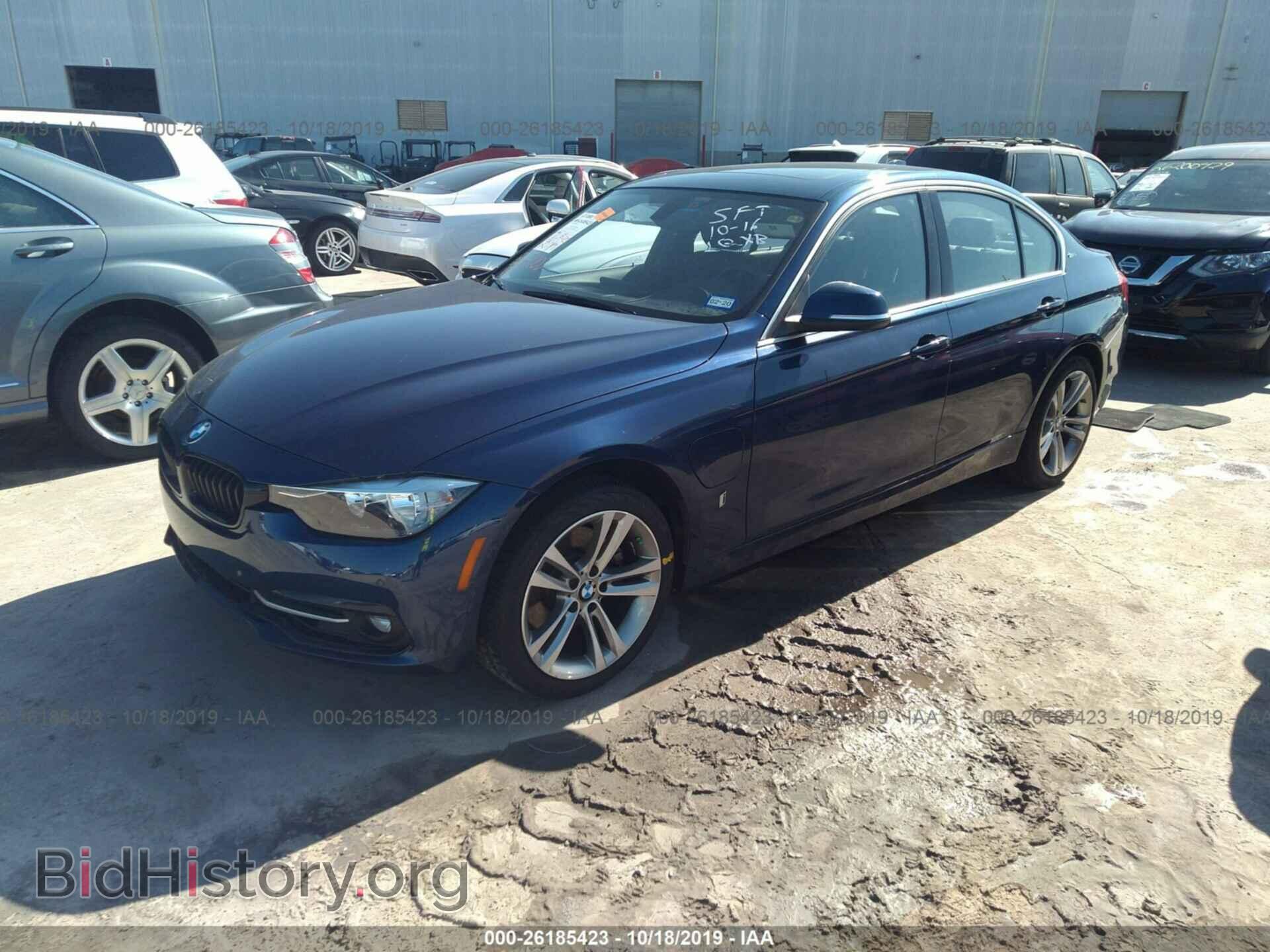 2017 BMW 330E - VIN: WBA8E1C30HA029341 - Фото 2