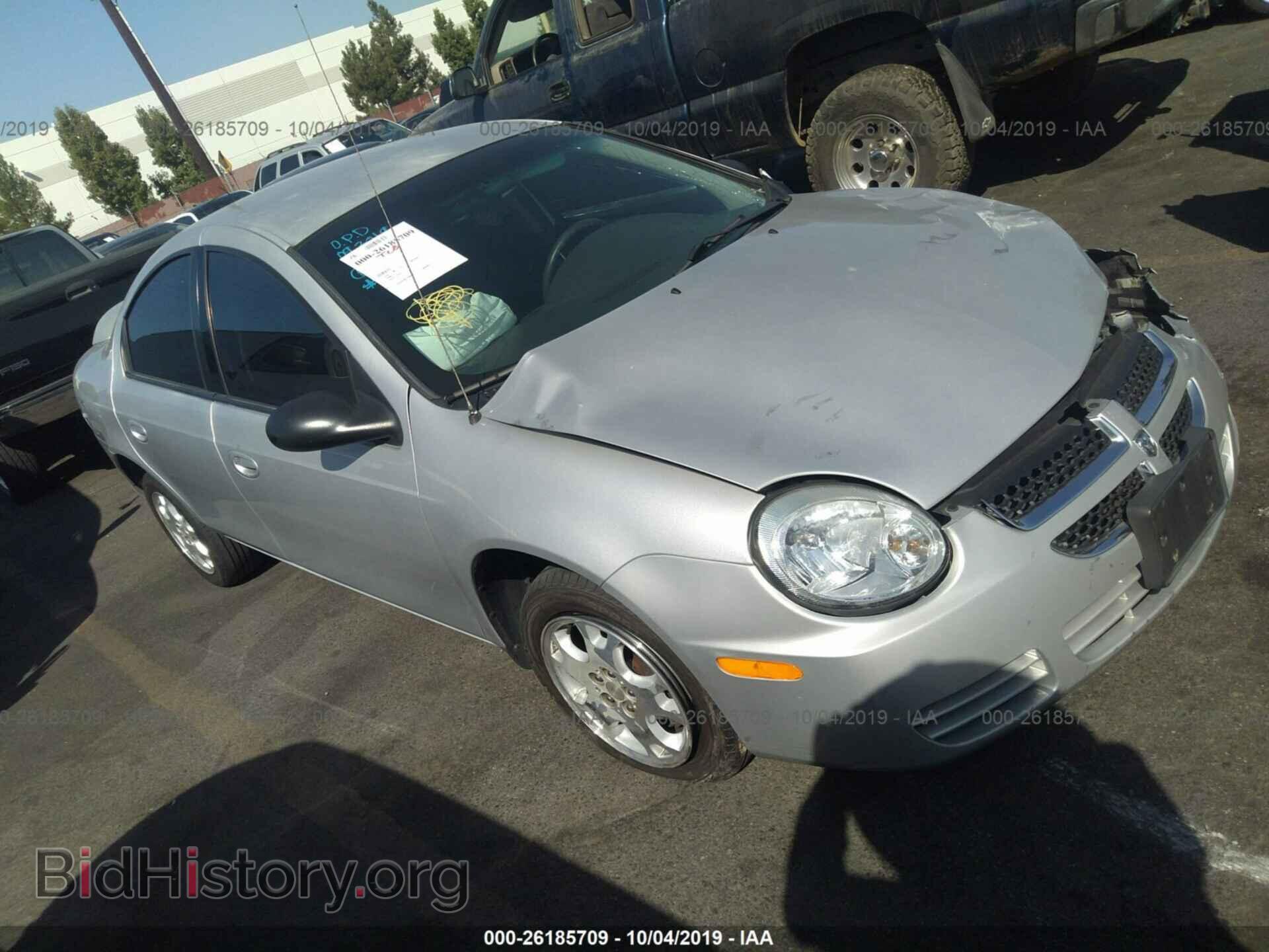 Photo 1B3ES56C85D184152 - DODGE NEON 2005