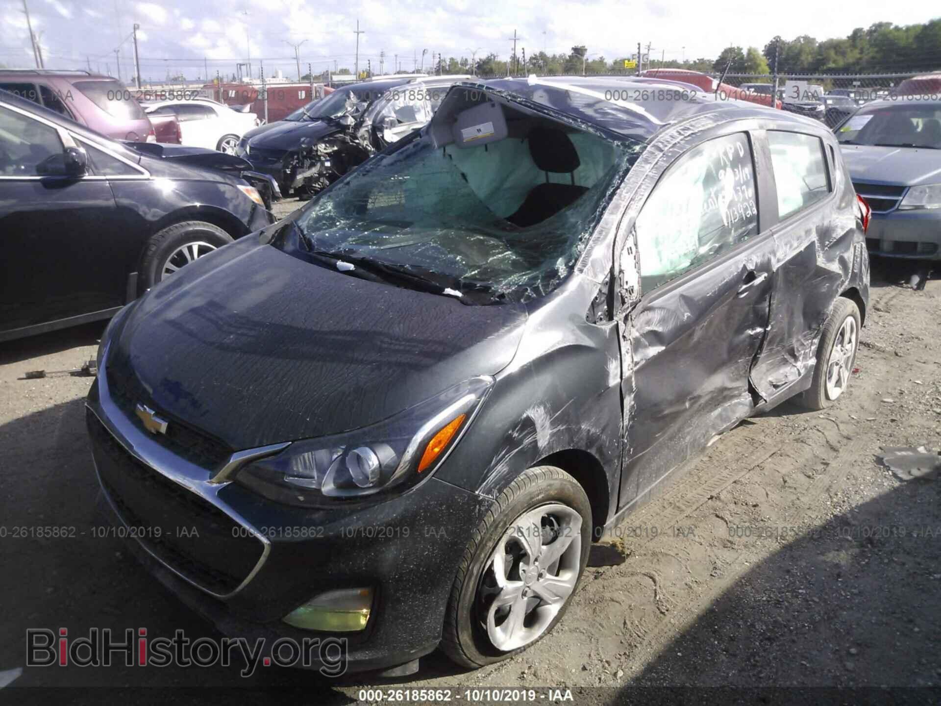 2019 CHEVROLET SPARK - VIN: KL8CB6SA1KC713922 - Фото 2
