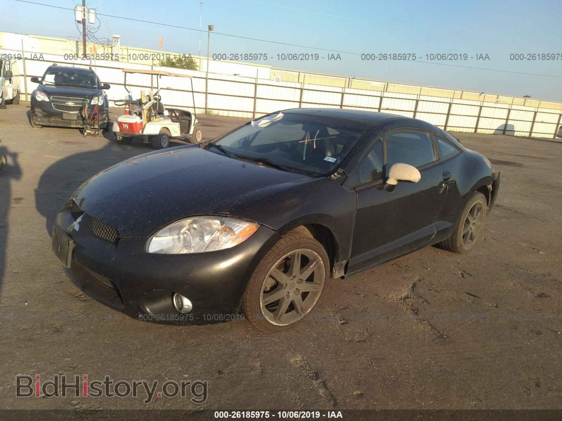 2007 MITSUBISHI ECLIPSE - VIN: 4A3AK64F57E056302 - Фото 2