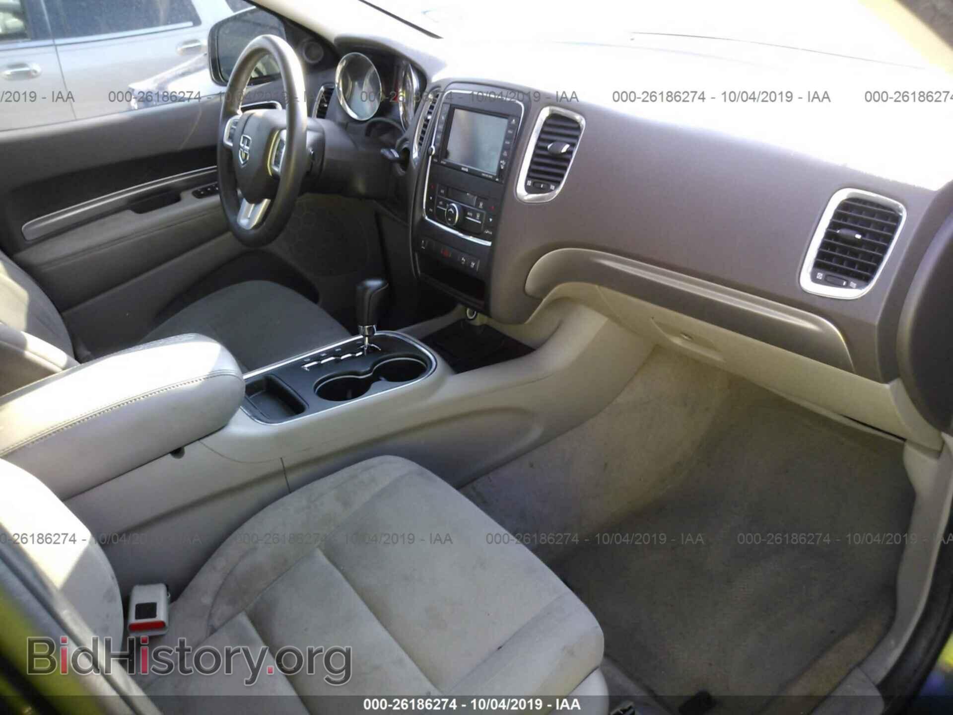 2013 DODGE DURANGO - VIN: 1C4RDHAG6DC686328 - Photo 5