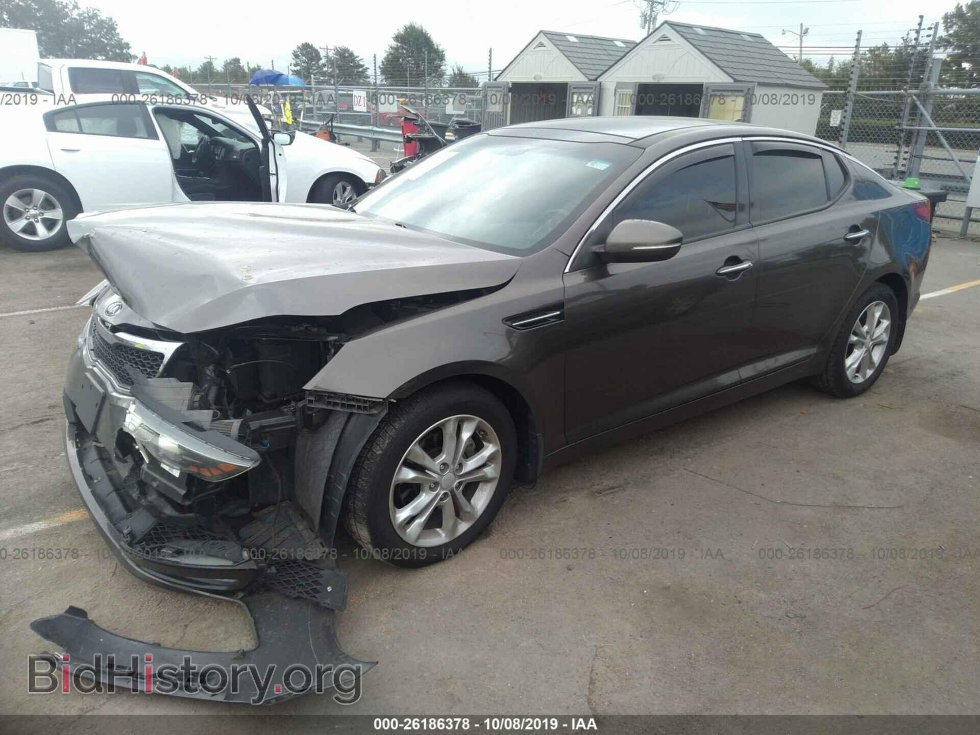 2013 KIA OPTIMA - VIN: 5XXGN4A76DG165381 - Фото 2