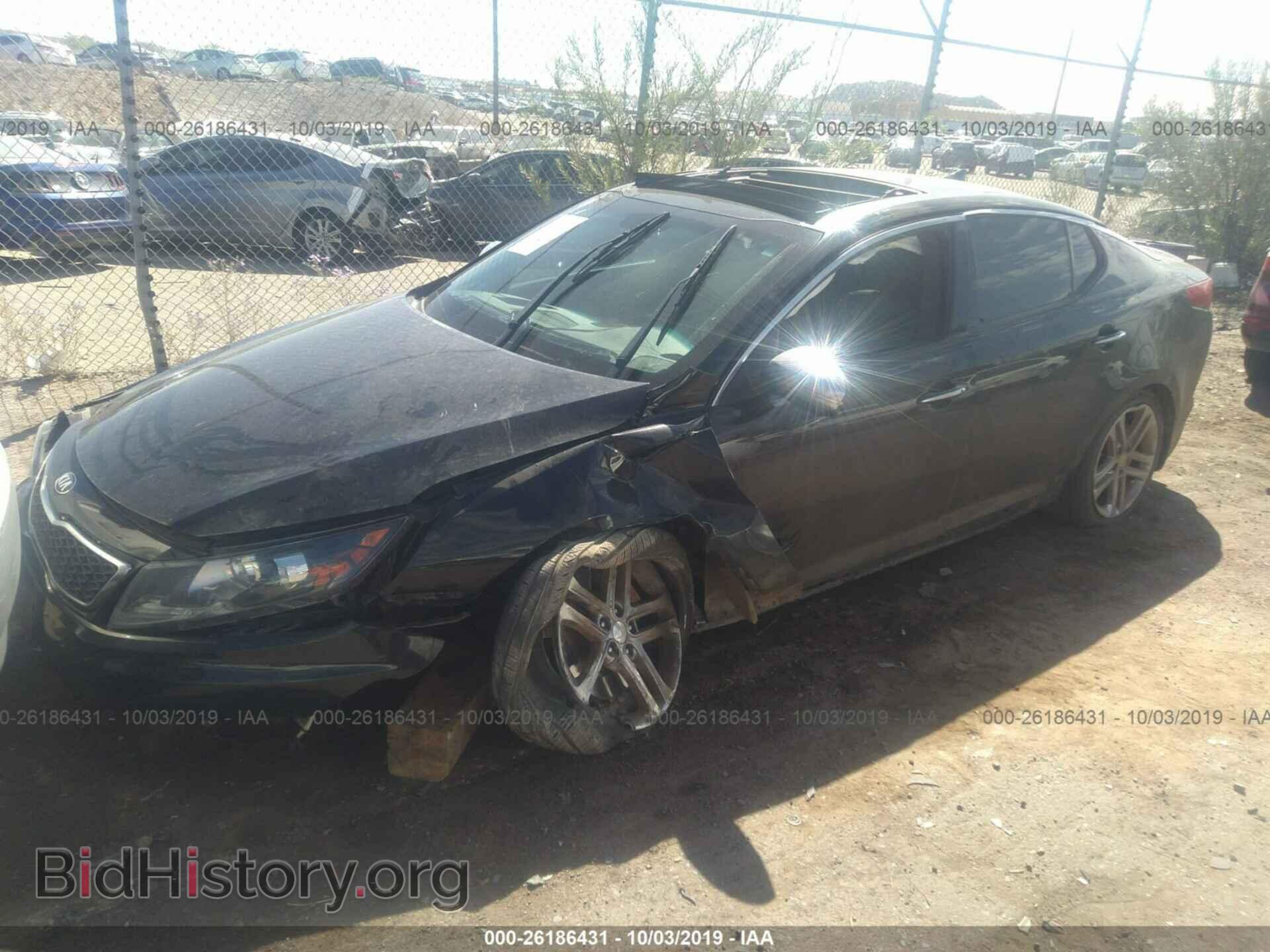 2013 KIA OPTIMA - VIN: 5XXGR4A62DG182108 - Фото 2