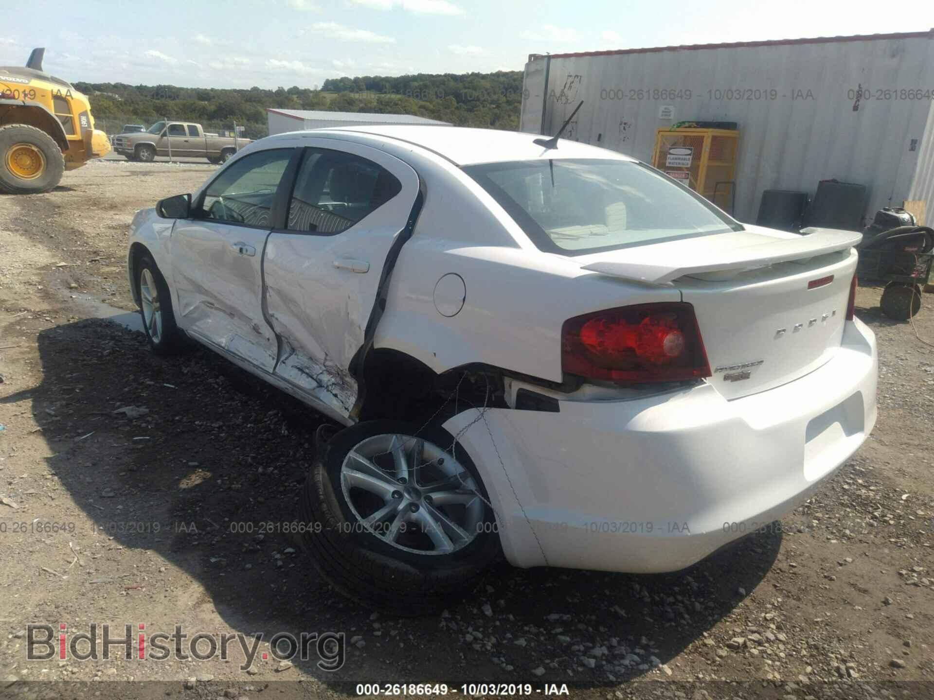 2014 DODGE AVENGER - VIN: 1C3CDZAB6EN130773 - Фото 3