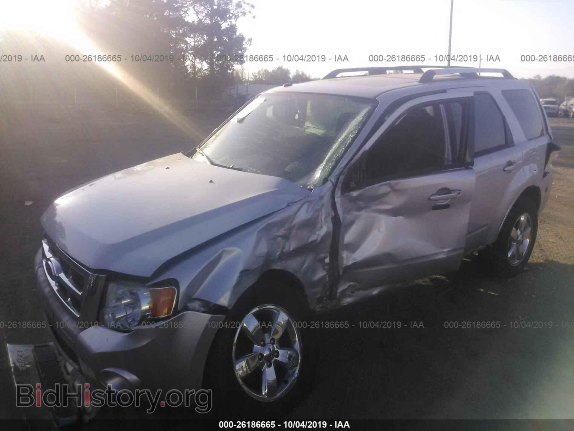 2011 FORD ESCAPE - VIN: 1FMCU9EG6BKB38348 - Фото 2