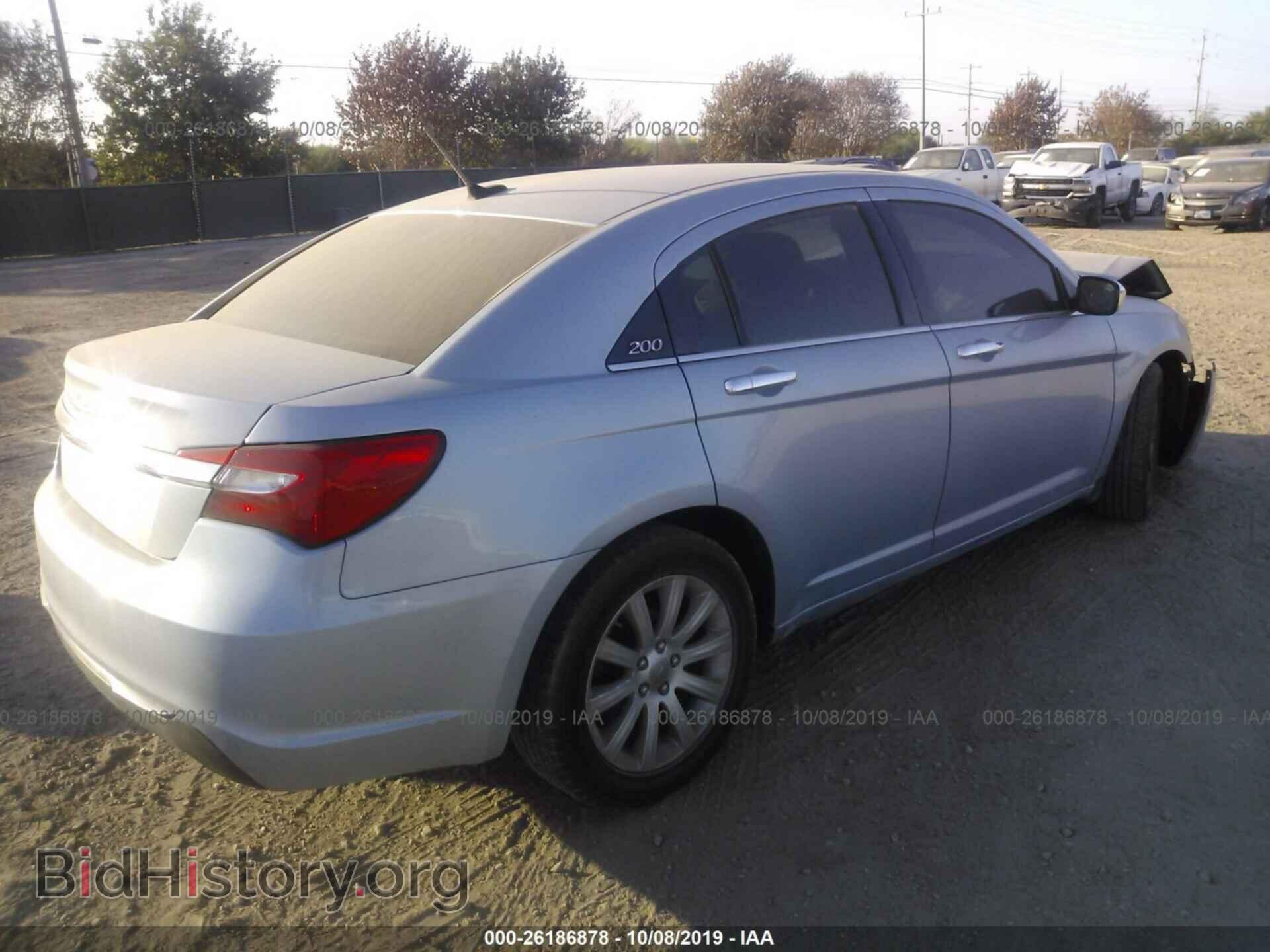 2013 CHRYSLER 200 - VIN: 1C3CCBCG5DN527537 - Фото 4