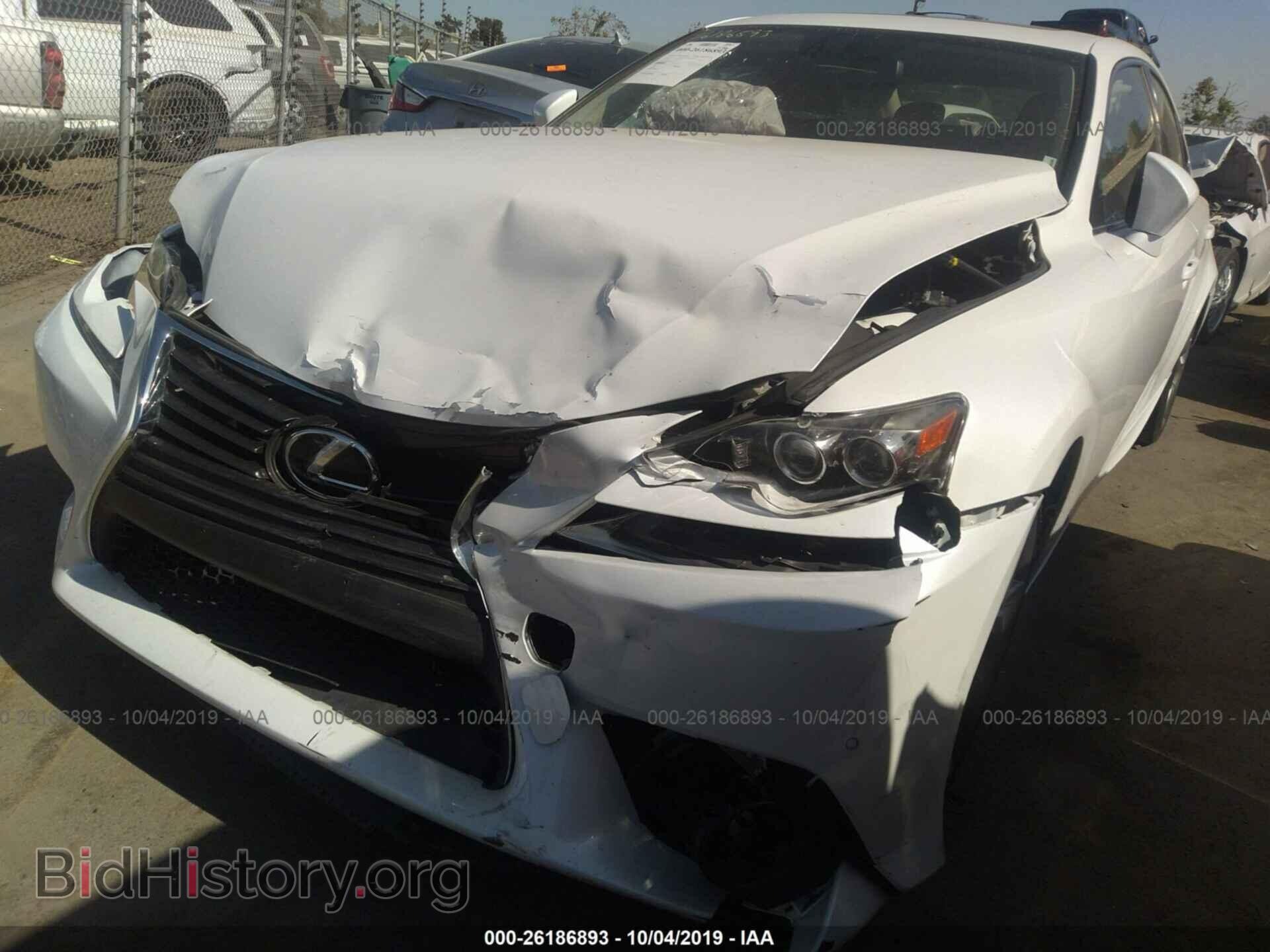 2014 LEXUS IS - VIN: JTHBE1D24E5007098 - Фото 6