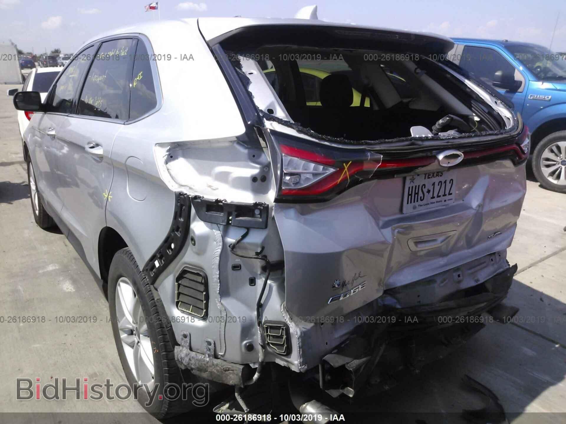 2015 FORD EDGE - VIN: 2FMTK3J87FBC41697 - Photo 3