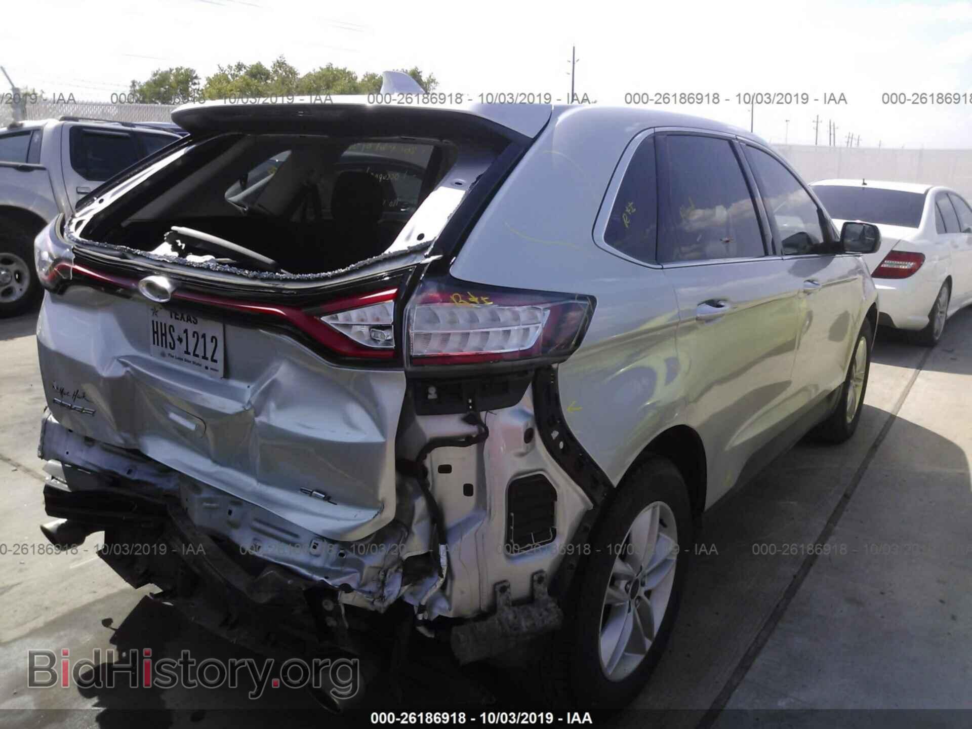 2015 FORD EDGE - VIN: 2FMTK3J87FBC41697 - Photo 4