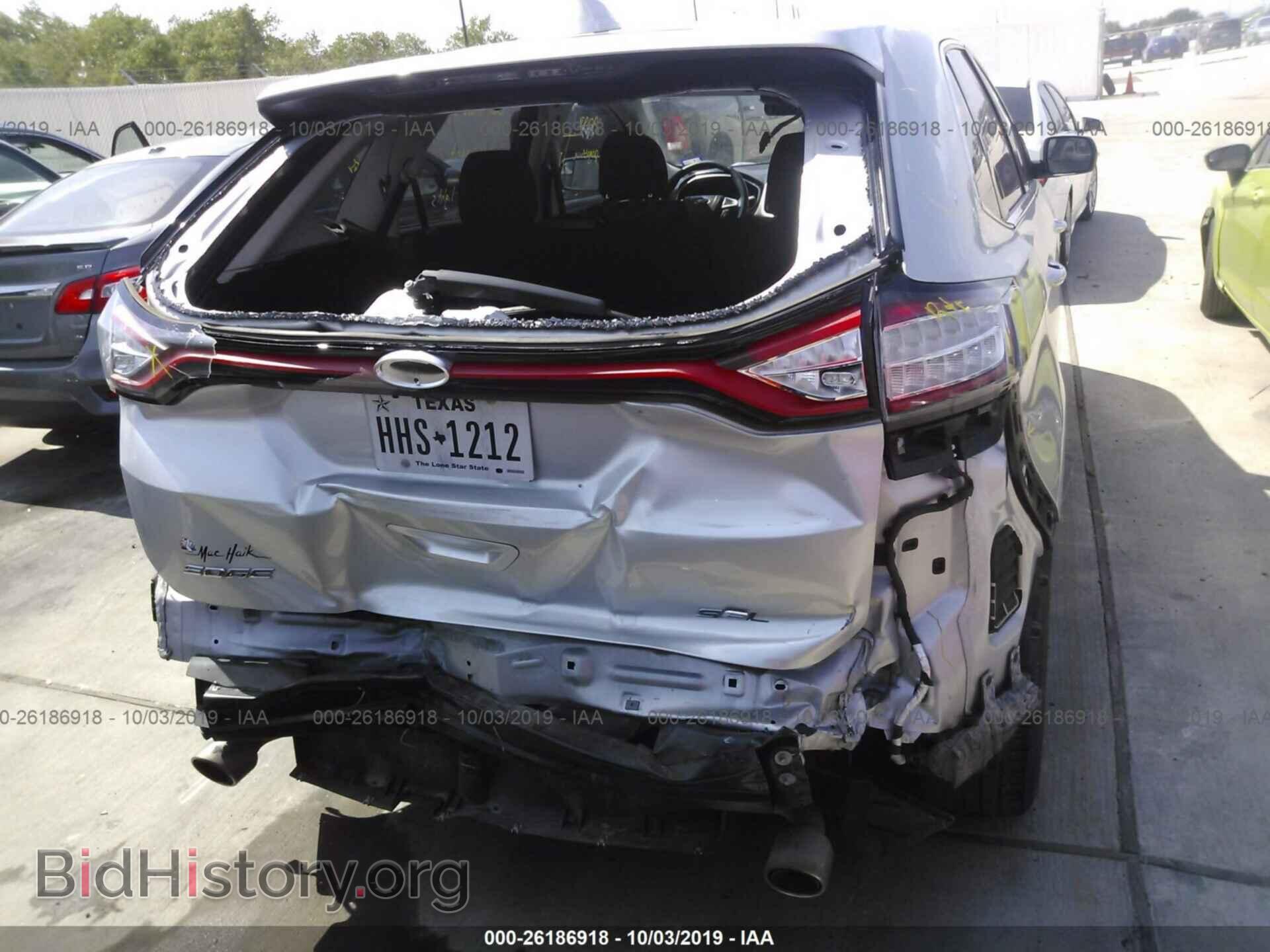 2015 FORD EDGE - VIN: 2FMTK3J87FBC41697 - Photo 6