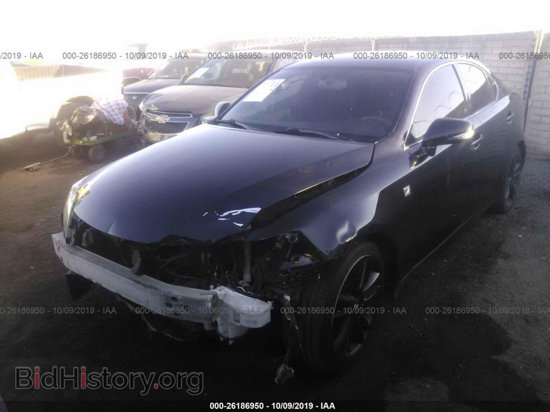 2012 LEXUS IS - VIN: JTHBF5C2XC5163391 - Фото 2