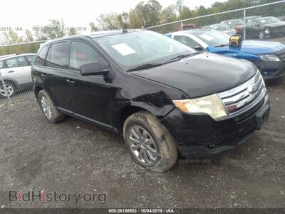 2007 Ford EDGE SEL, black — VIN 2FMDK48C27BB25281, IAAI