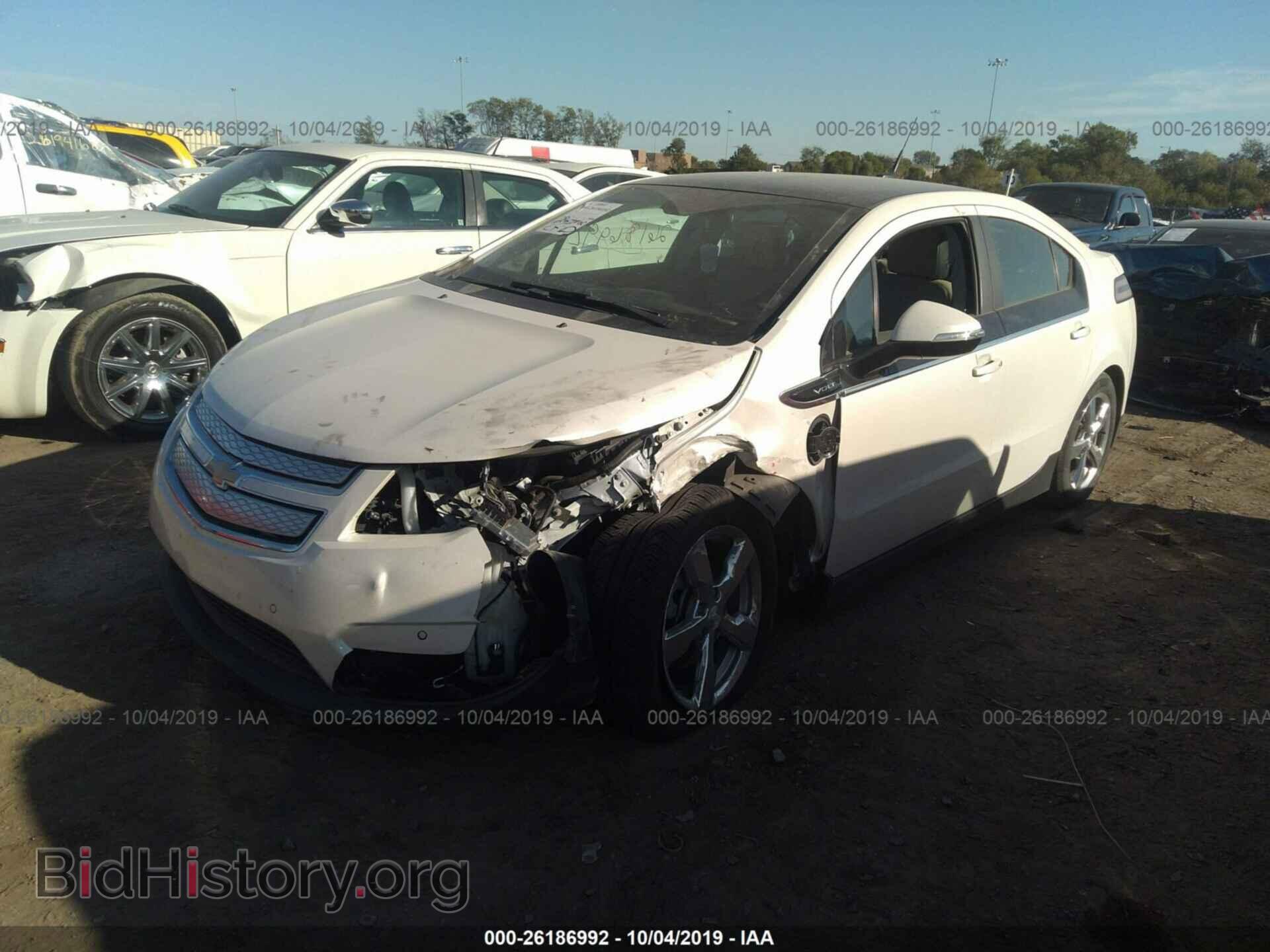 2012 CHEVROLET VOLT - VIN: 1G1RD6E45CU108629 - Фото 2