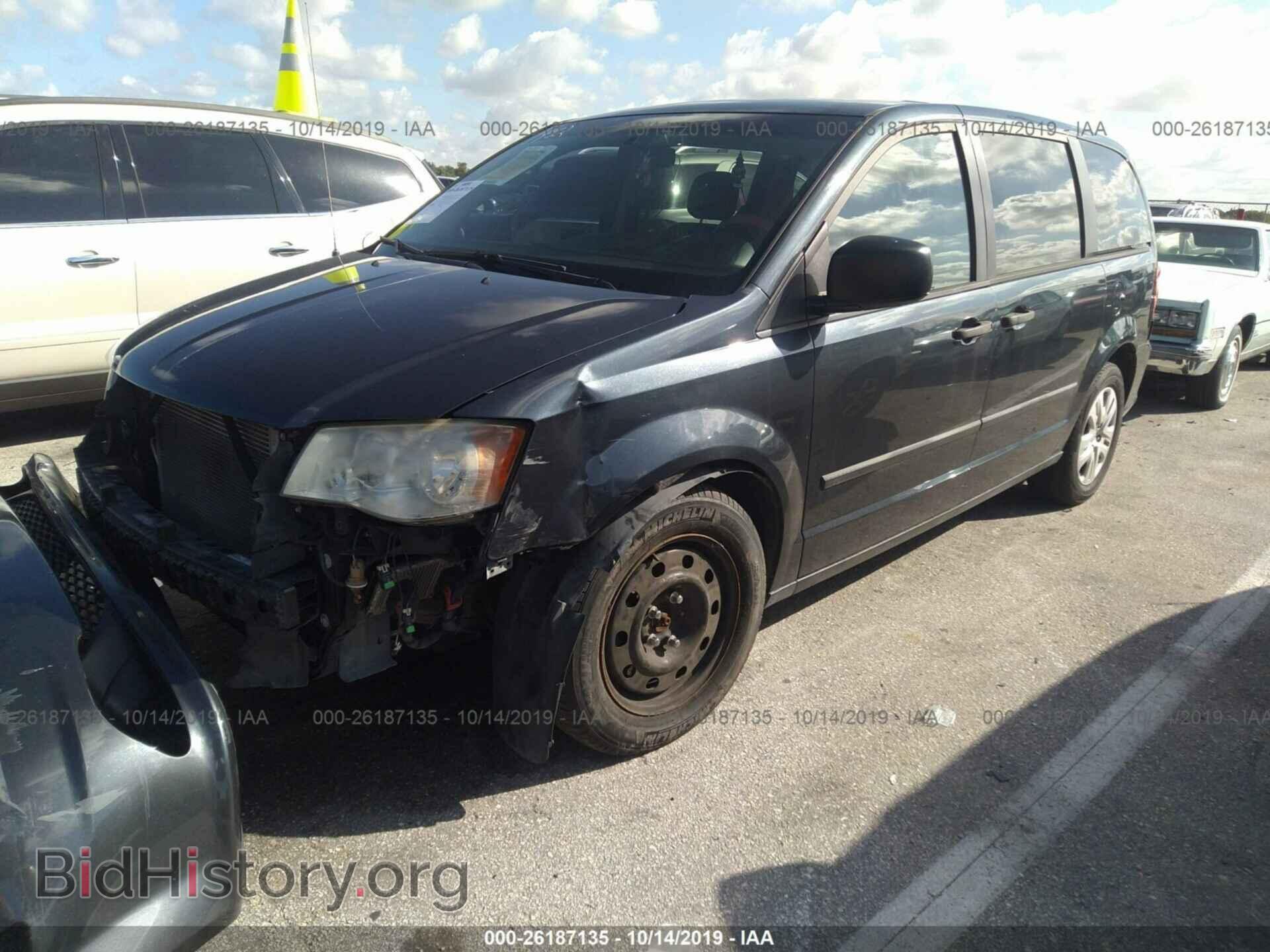 2013 DODGE GRAND CARAVAN - VIN: 2C4RDGBG6DR741232 - Фото 2