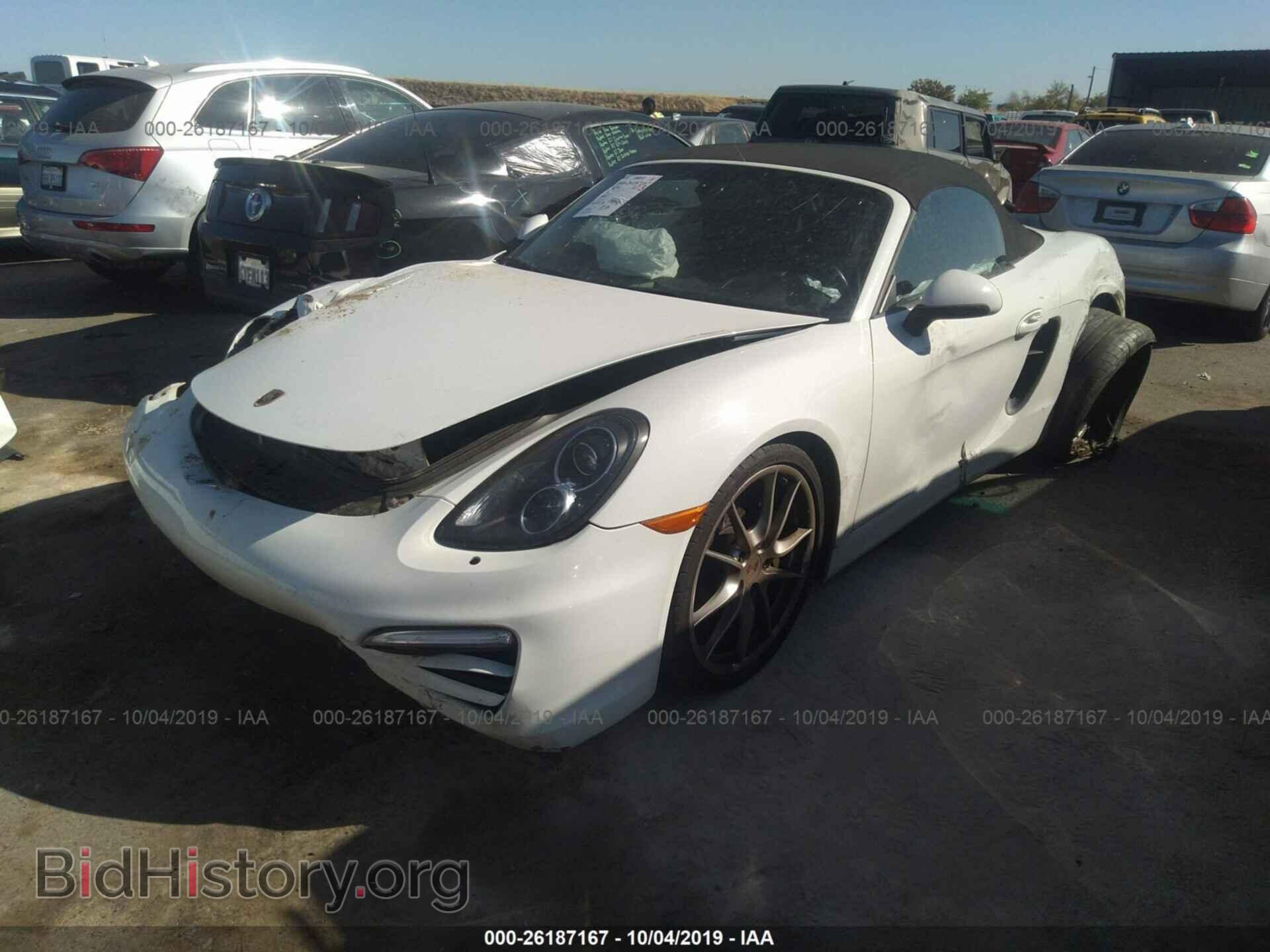 2013 PORSCHE BOXSTER - VIN: WP0CA2A85DS113429 - Фото 2