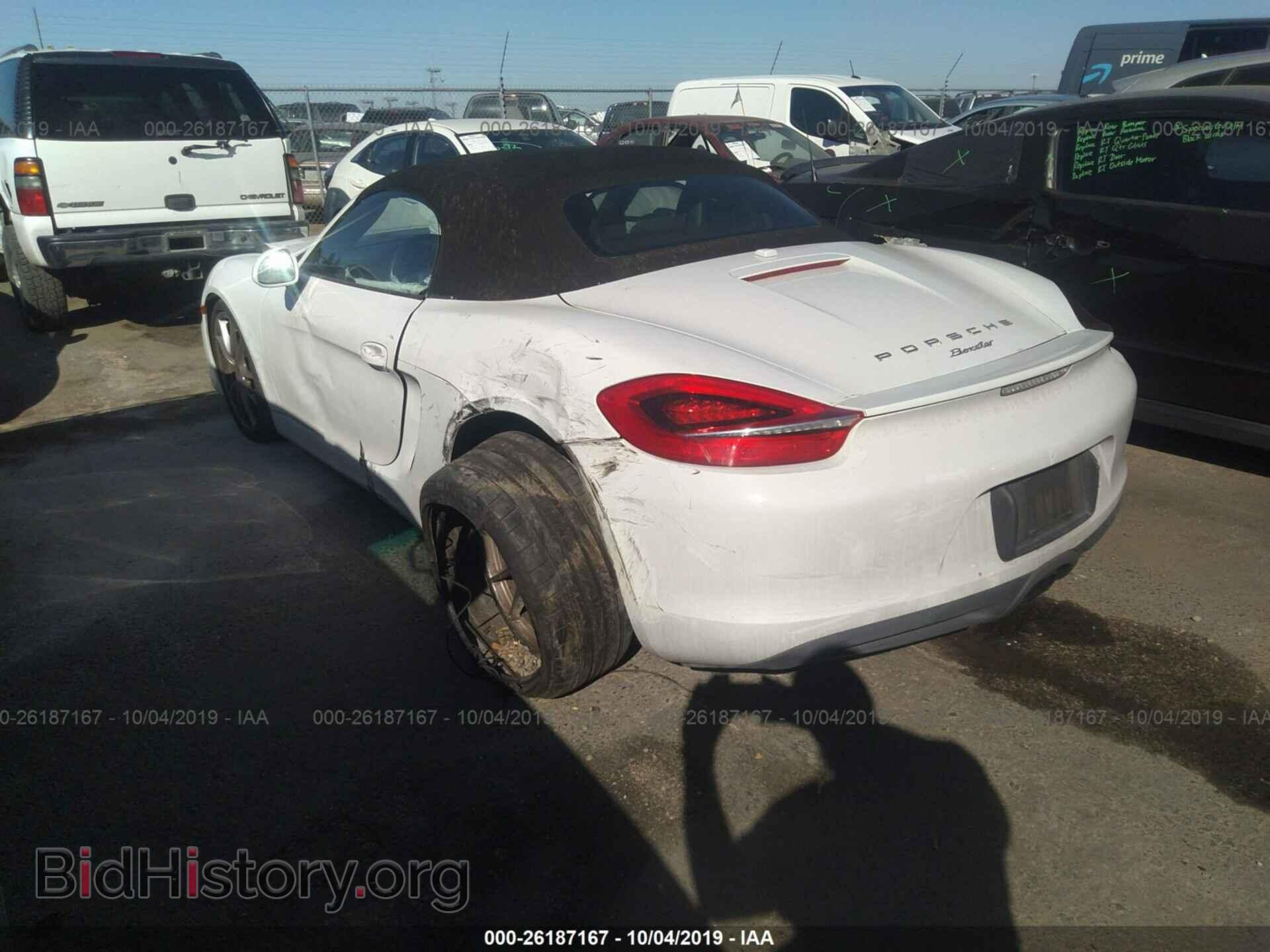 2013 PORSCHE BOXSTER - VIN: WP0CA2A85DS113429 - Фото 3