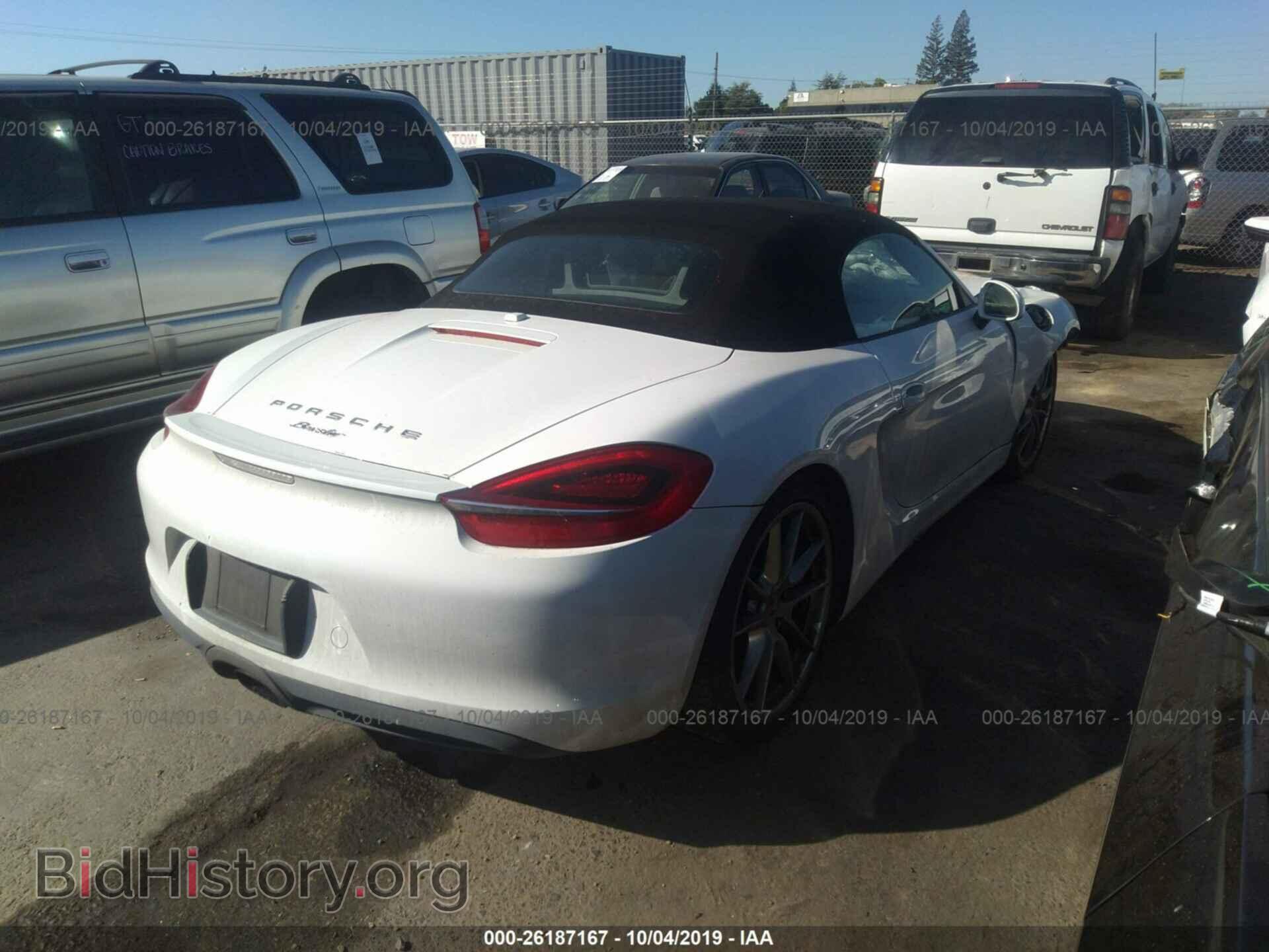 2013 PORSCHE BOXSTER - VIN: WP0CA2A85DS113429 - Фото 4