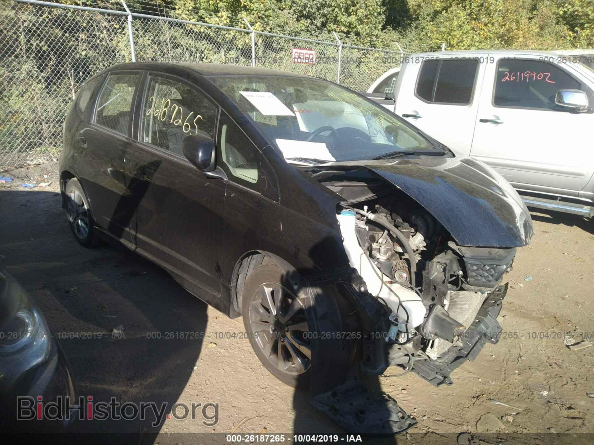 Photo JHMGE8G50DC004357 - HONDA FIT 2013