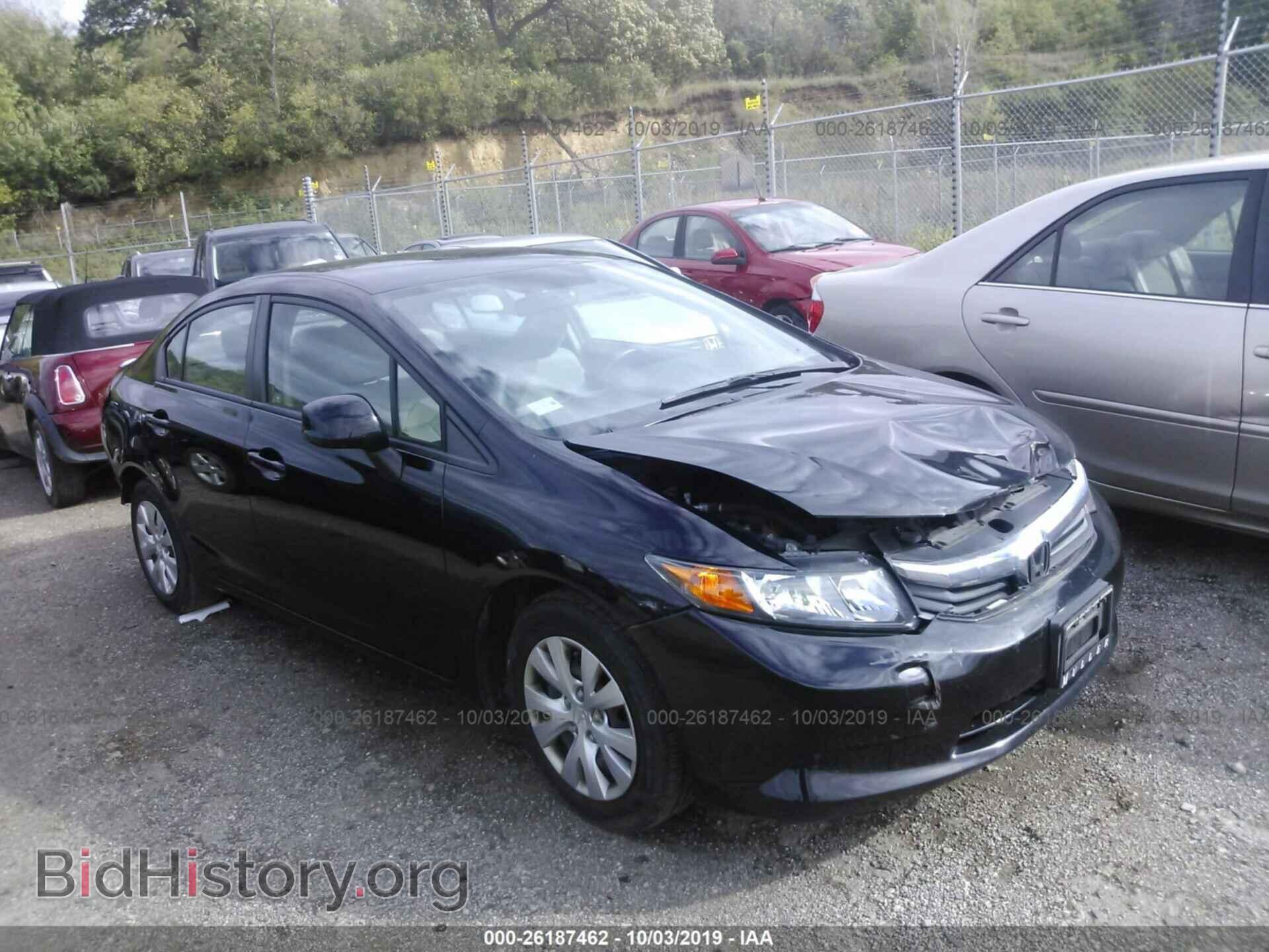 Photo 19XFB2F55CE010313 - HONDA CIVIC 2012