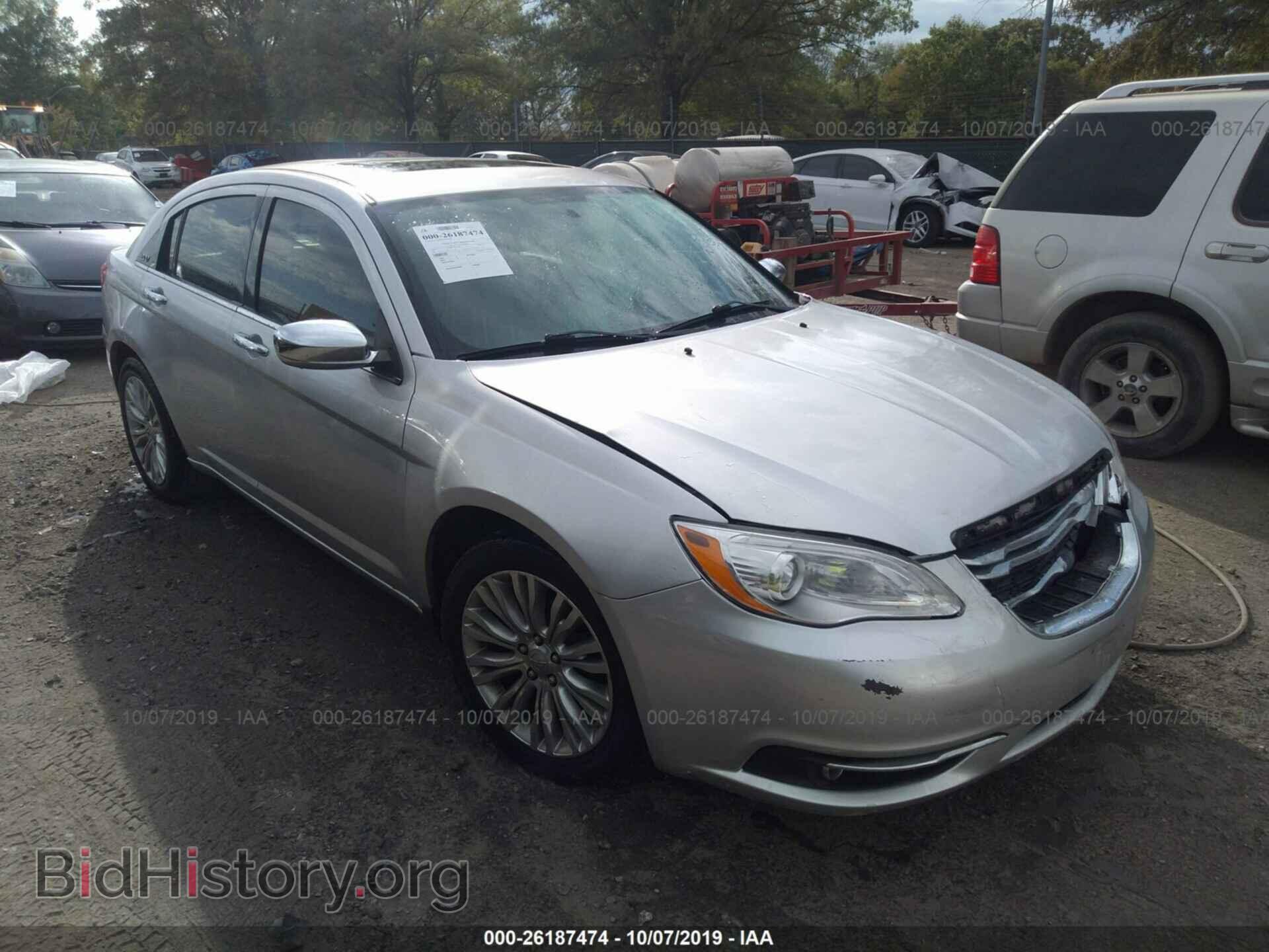 Photo 1C3CCBCB7CN197189 - CHRYSLER 200 2012