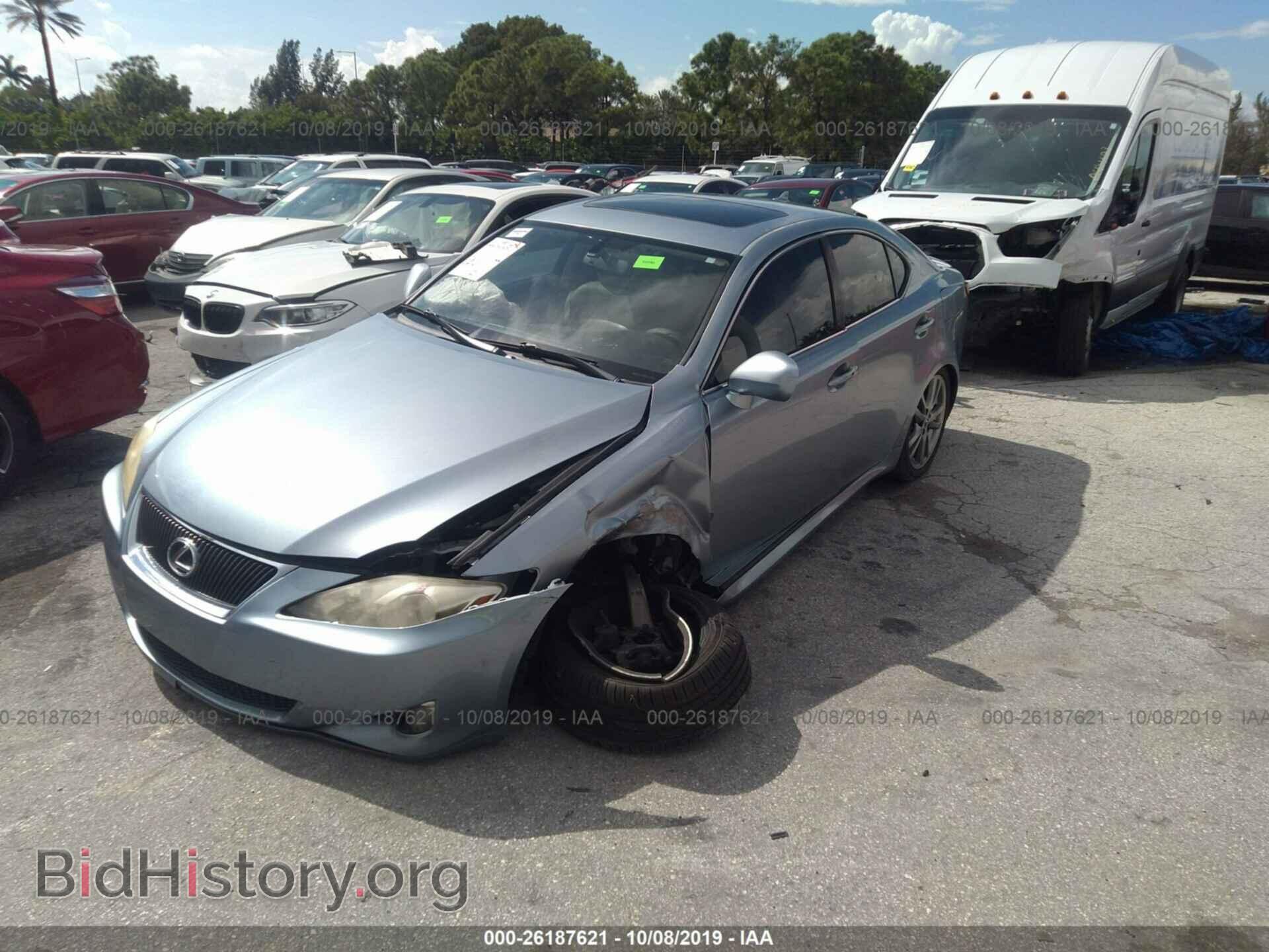 2008 LEXUS IS - VIN: JTHBK262382074227 - Фото 2