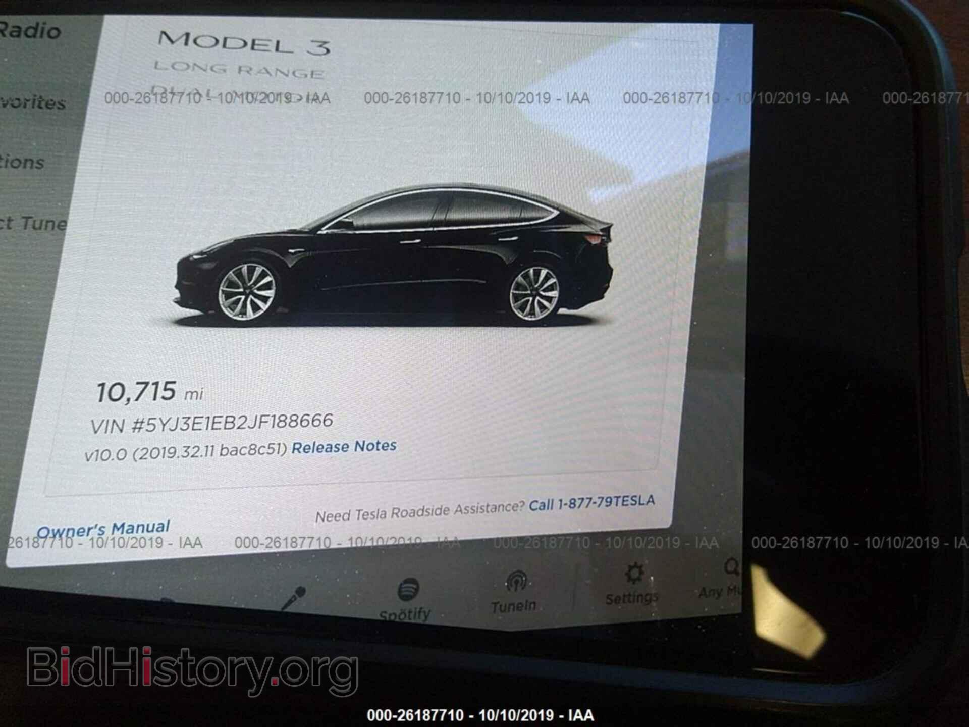 2018 TESLA MODEL 3 - VIN: 5YJ3E1EB2JF188666 - Фото 7