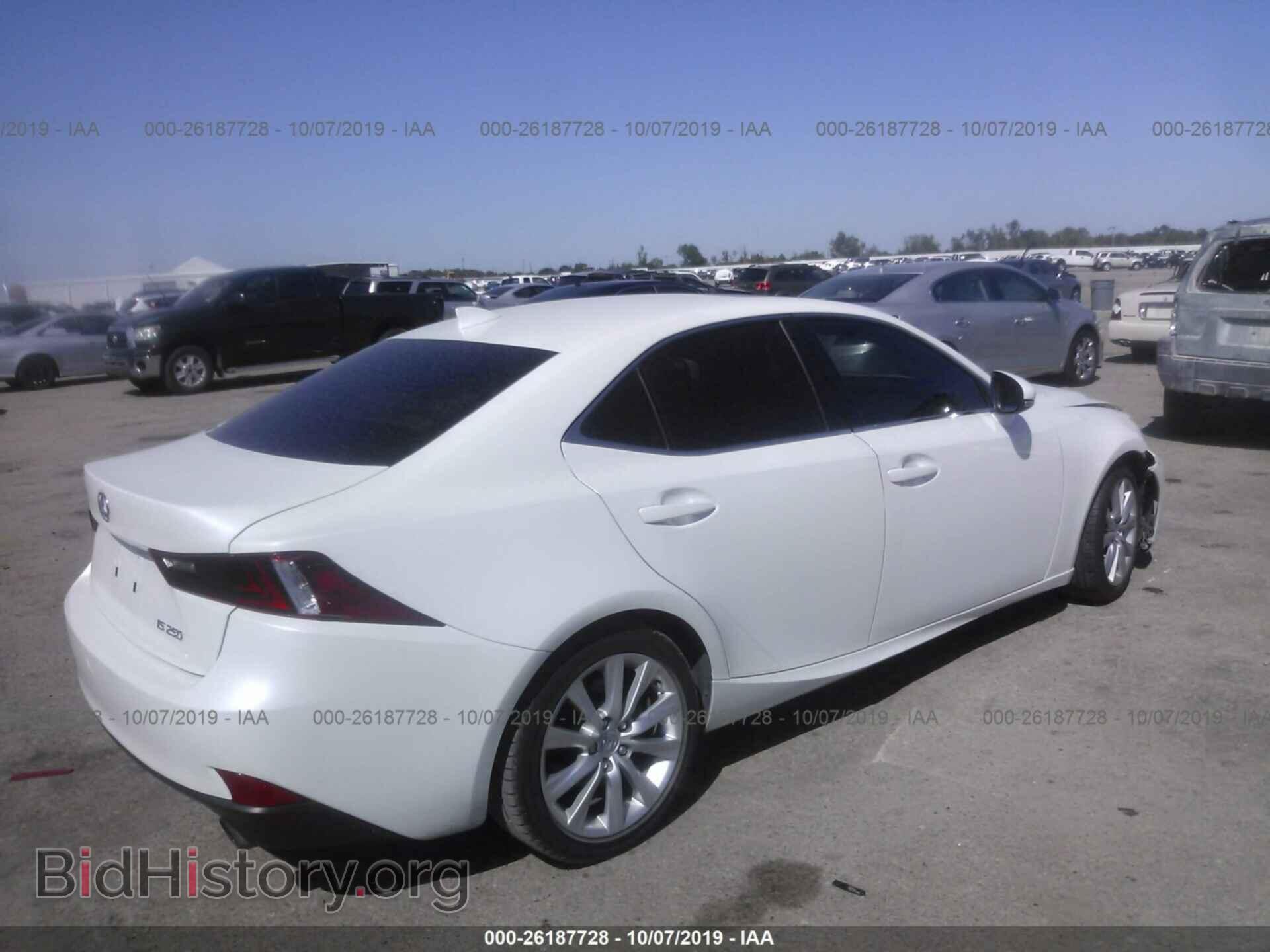 2014 LEXUS IS - VIN: JTHBF1D22E5019828 - Фото 4