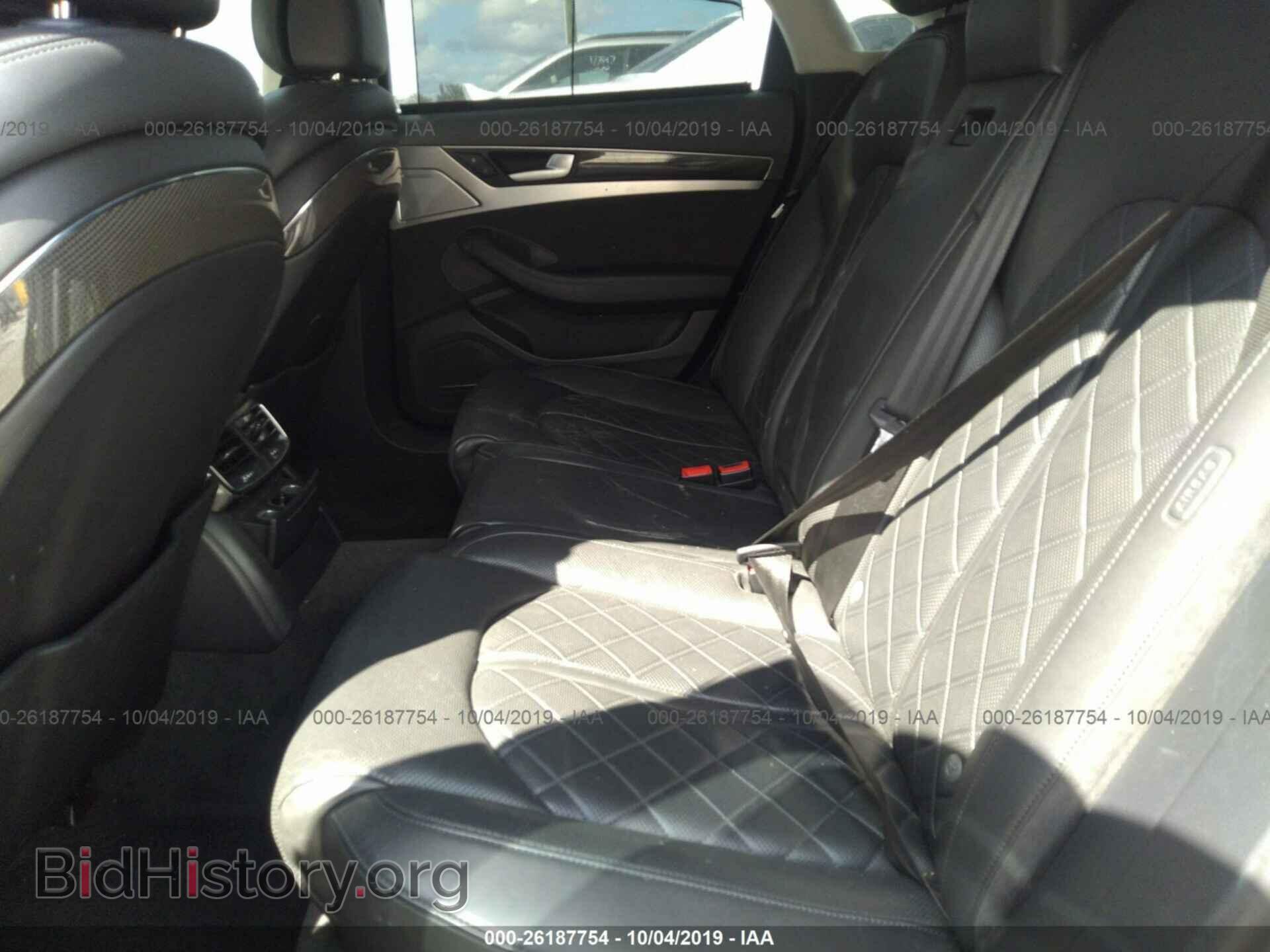2014 AUDI S8 - VIN: WAUD2AFD6EN005528 - Фото 8