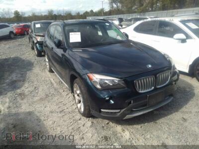 2013 BMW X1 XDRIVE28I, blue — VIN WBAVL1C58DVR82036, IAAI