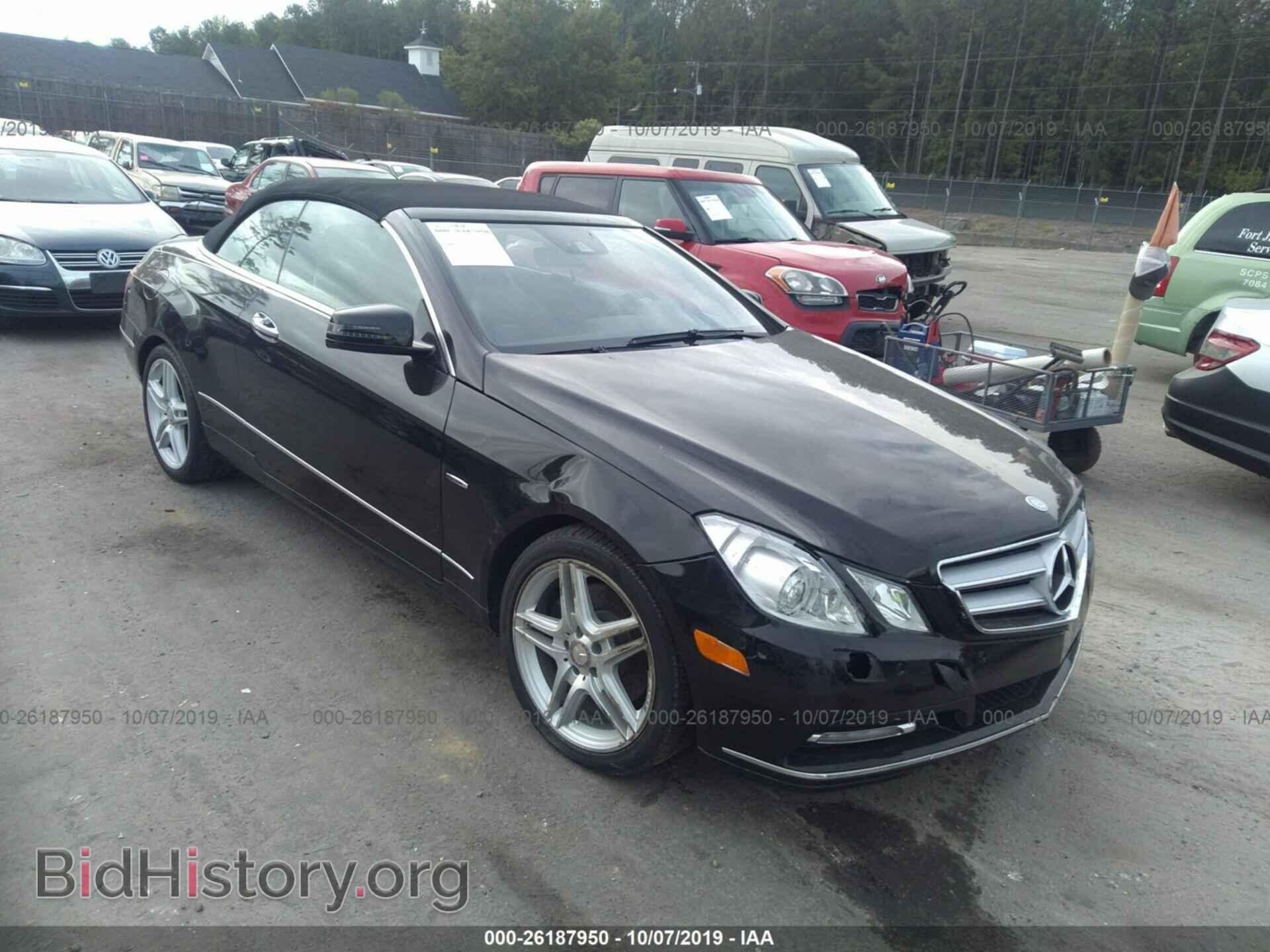 Photo WDDKK5KF2CF176363 - MERCEDES-BENZ E 2012