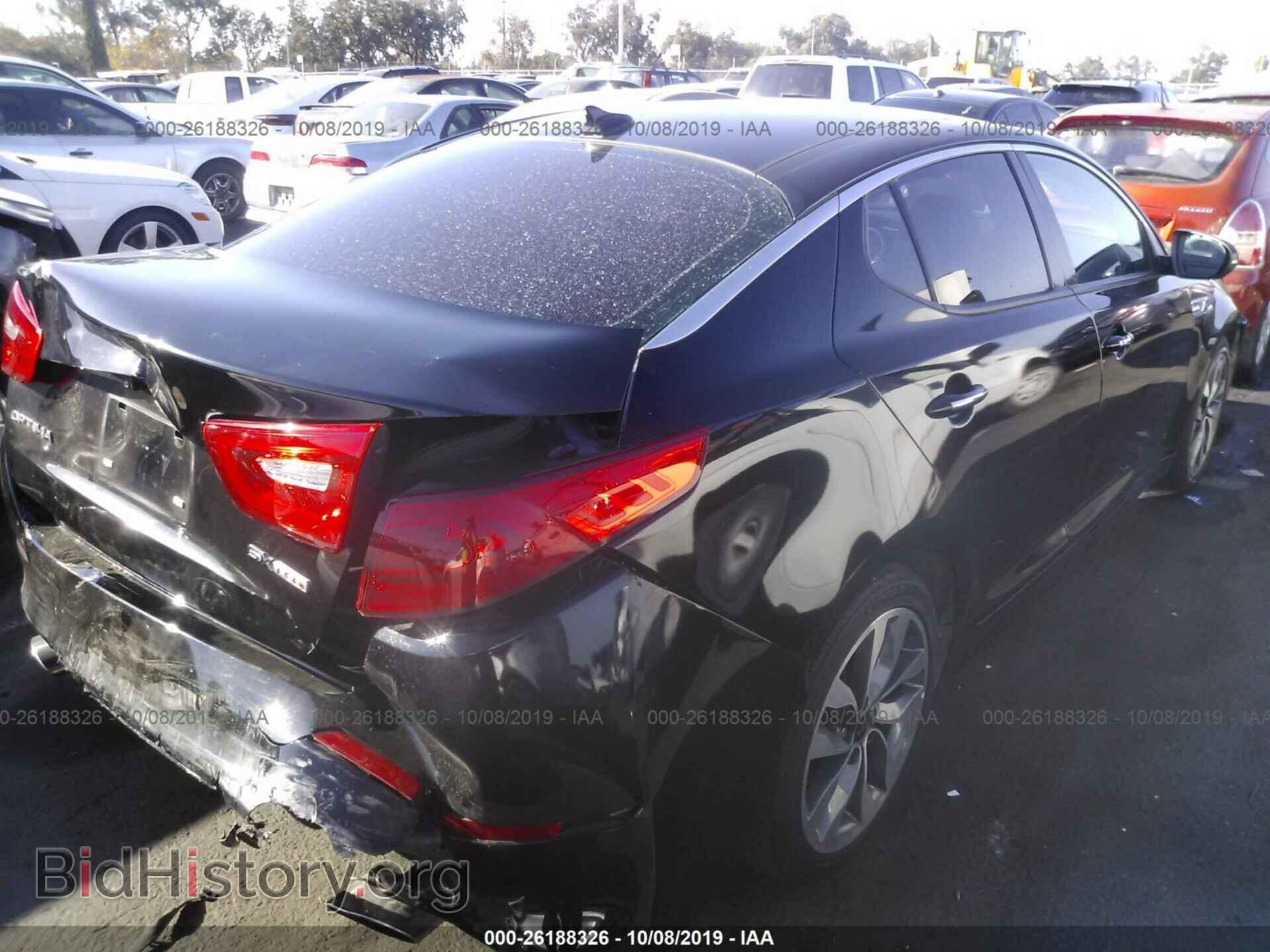 2015 KIA OPTIMA - VIN: 5XXGR4A64FG490321 - Photo 4