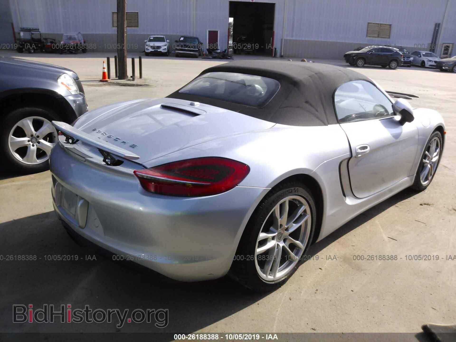 2015 PORSCHE BOXSTER - VIN: WP0CA2A88FS121009 - Фото 4