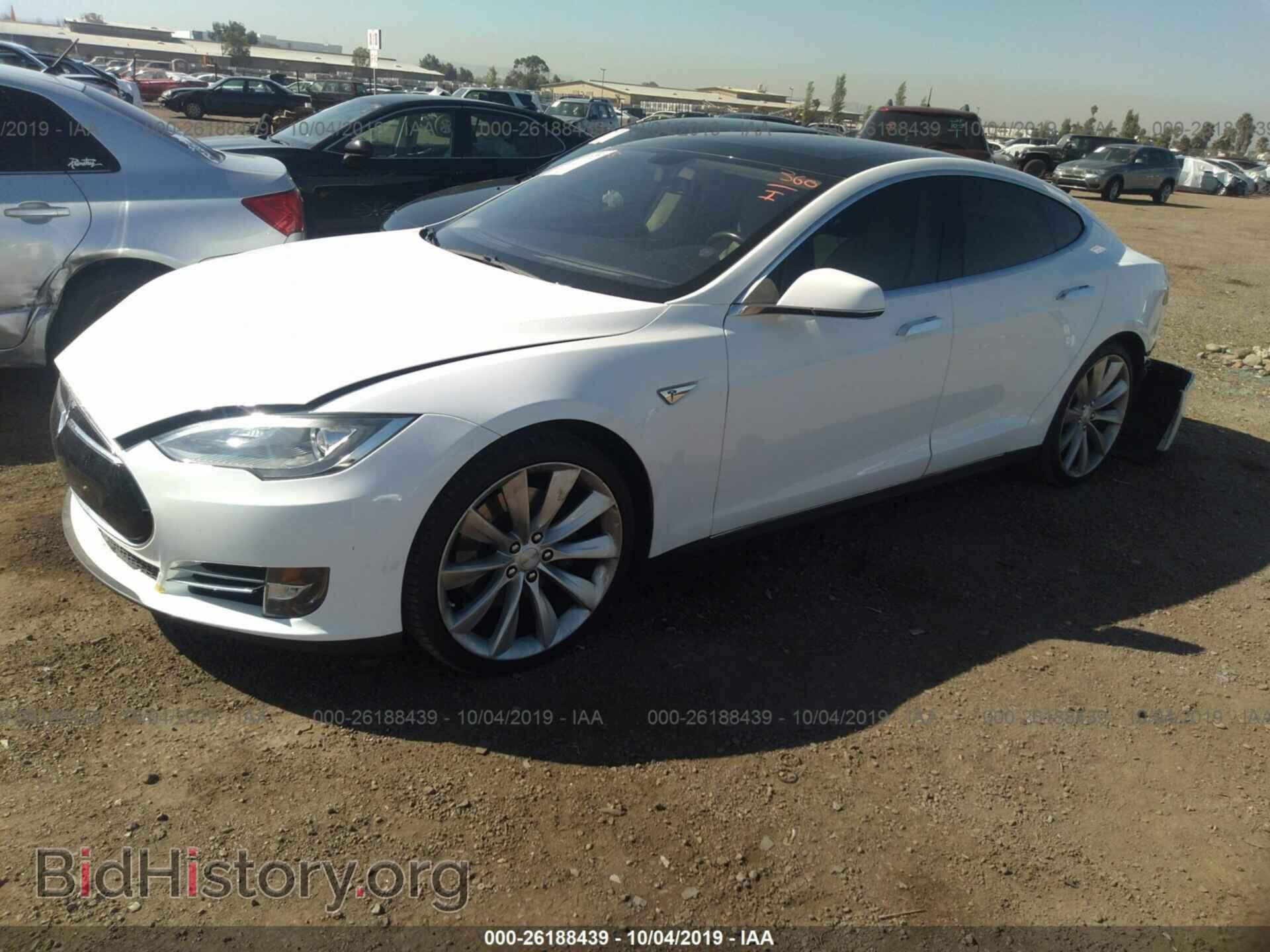 2013 TESLA MODEL S - VIN: 5YJSA1CN2DFP23987 - Фото 2