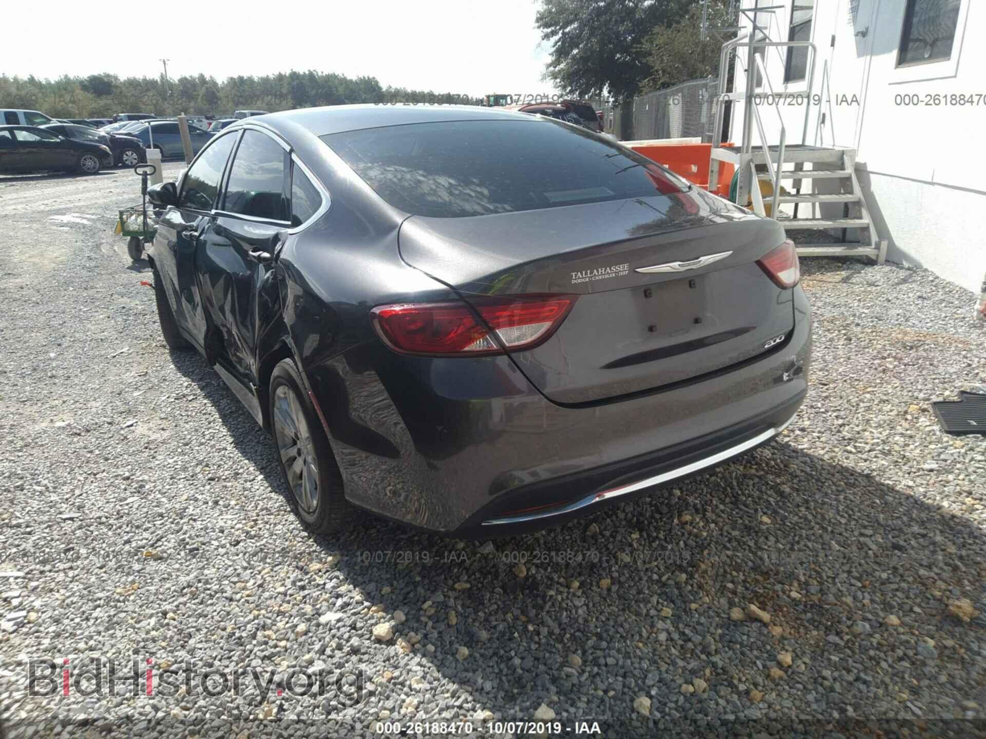 2015 CHRYSLER 200 - VIN: 1C3CCCAB7FN532383 - Photo 3