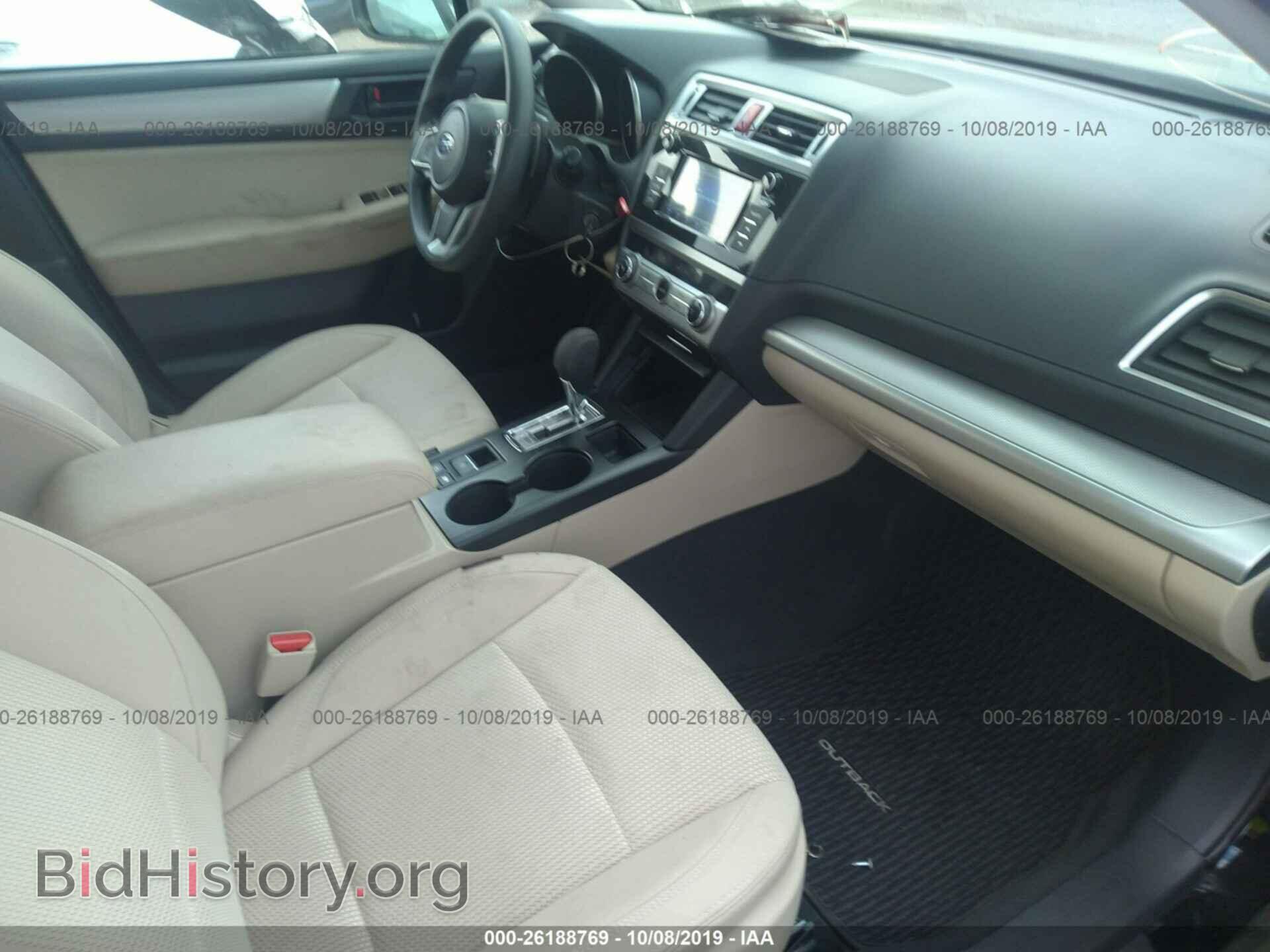 2018 SUBARU OUTBACK - VIN: 4S4BSAAC7J3392990 - Фото 5