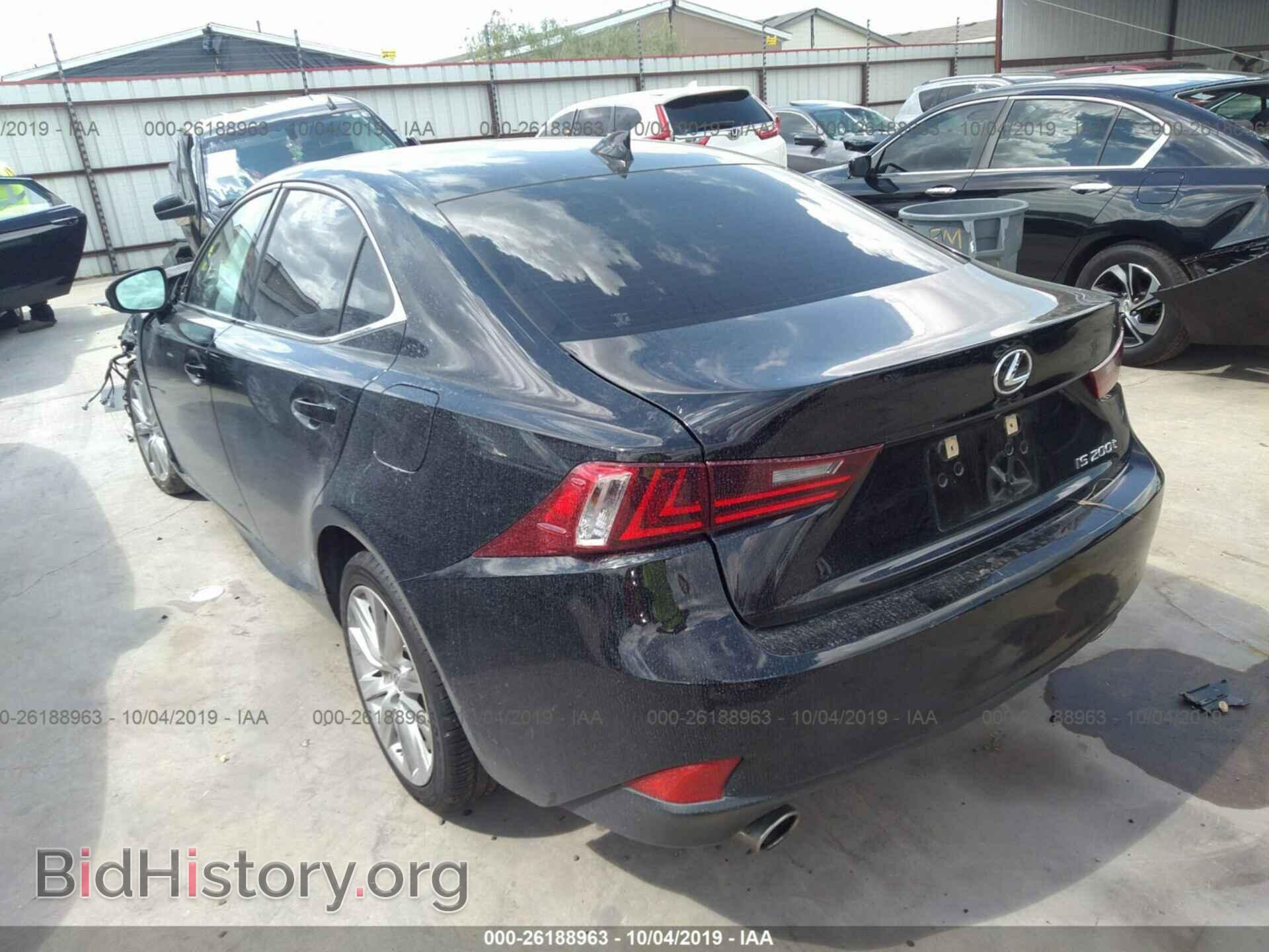 2016 LEXUS IS - VIN: JTHBA1D28G5022668 - Фото 3