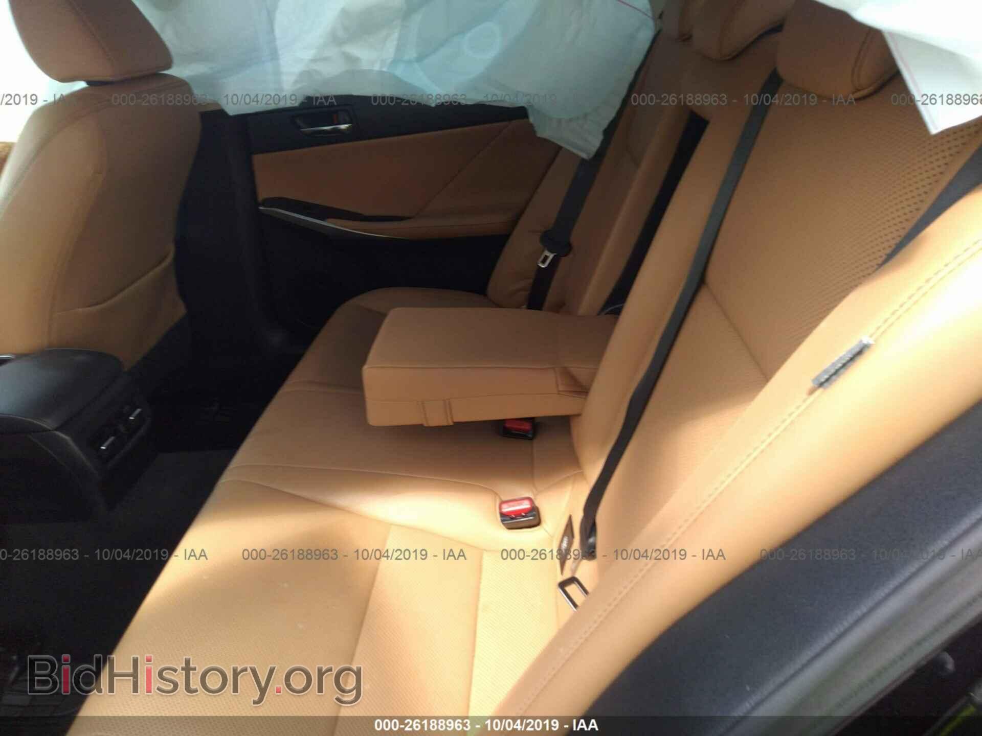 2016 LEXUS IS - VIN: JTHBA1D28G5022668 - Фото 8
