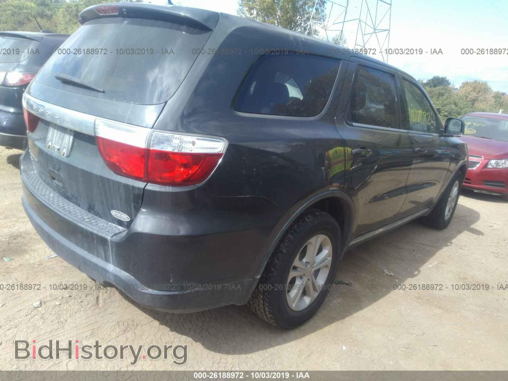 2011 DODGE DURANGO - VIN: 1D4RE2GGXBC734415 - Фото 4