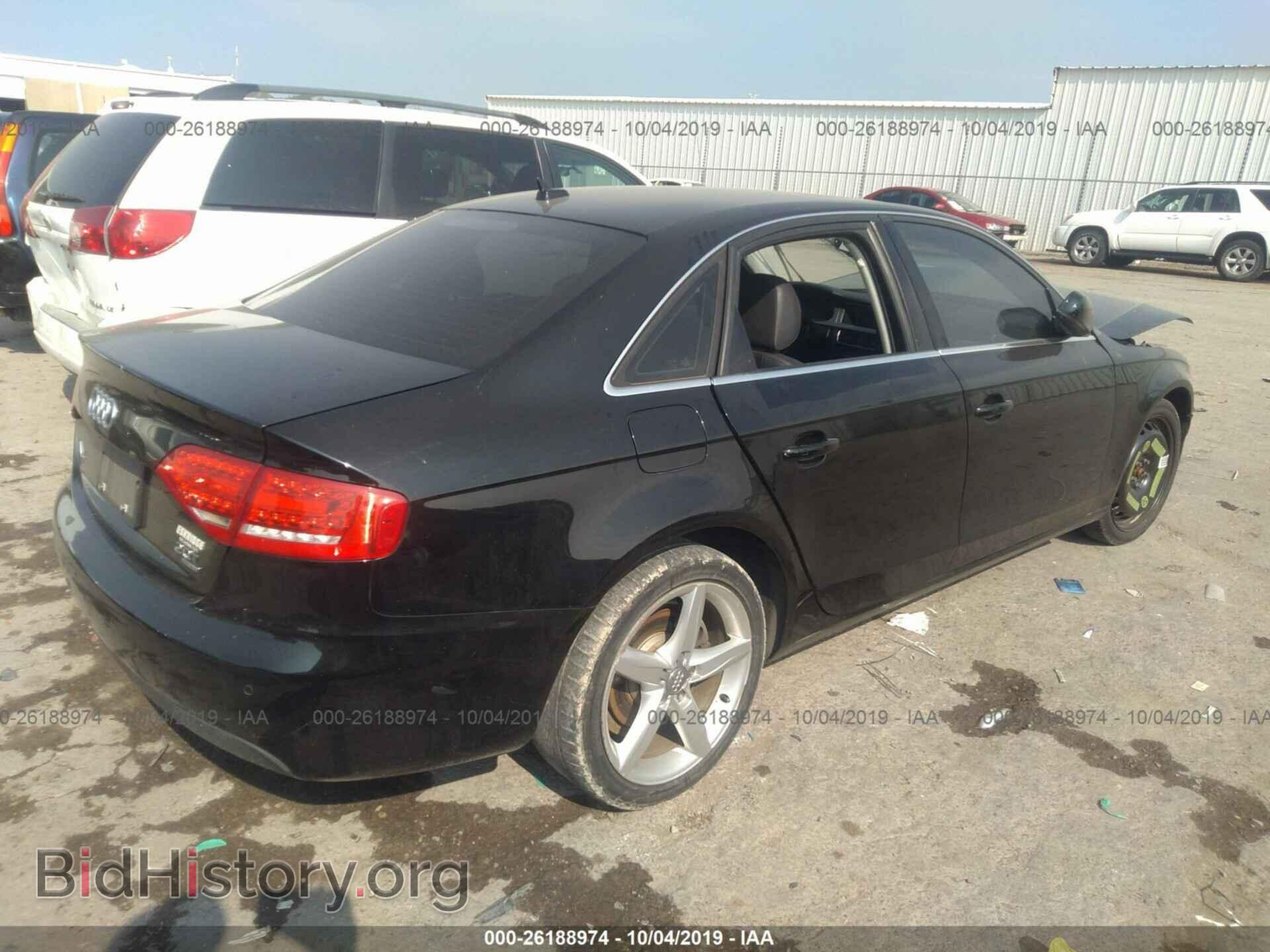 2011 AUDI A4 - VIN: WAUFFAFL1BN045709 - Photo 4
